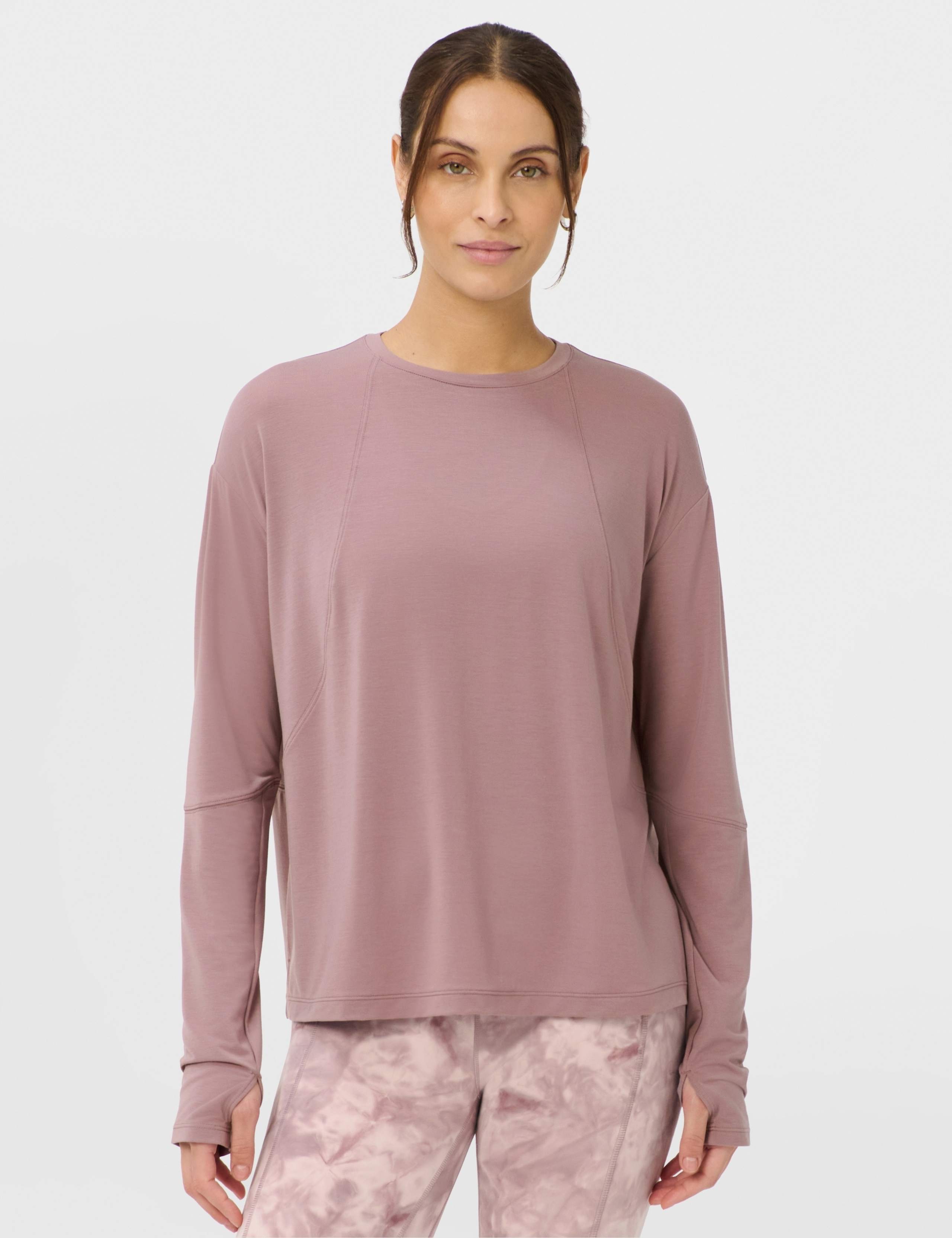 Soft Flow Studio Crew Neck Relaxed Top