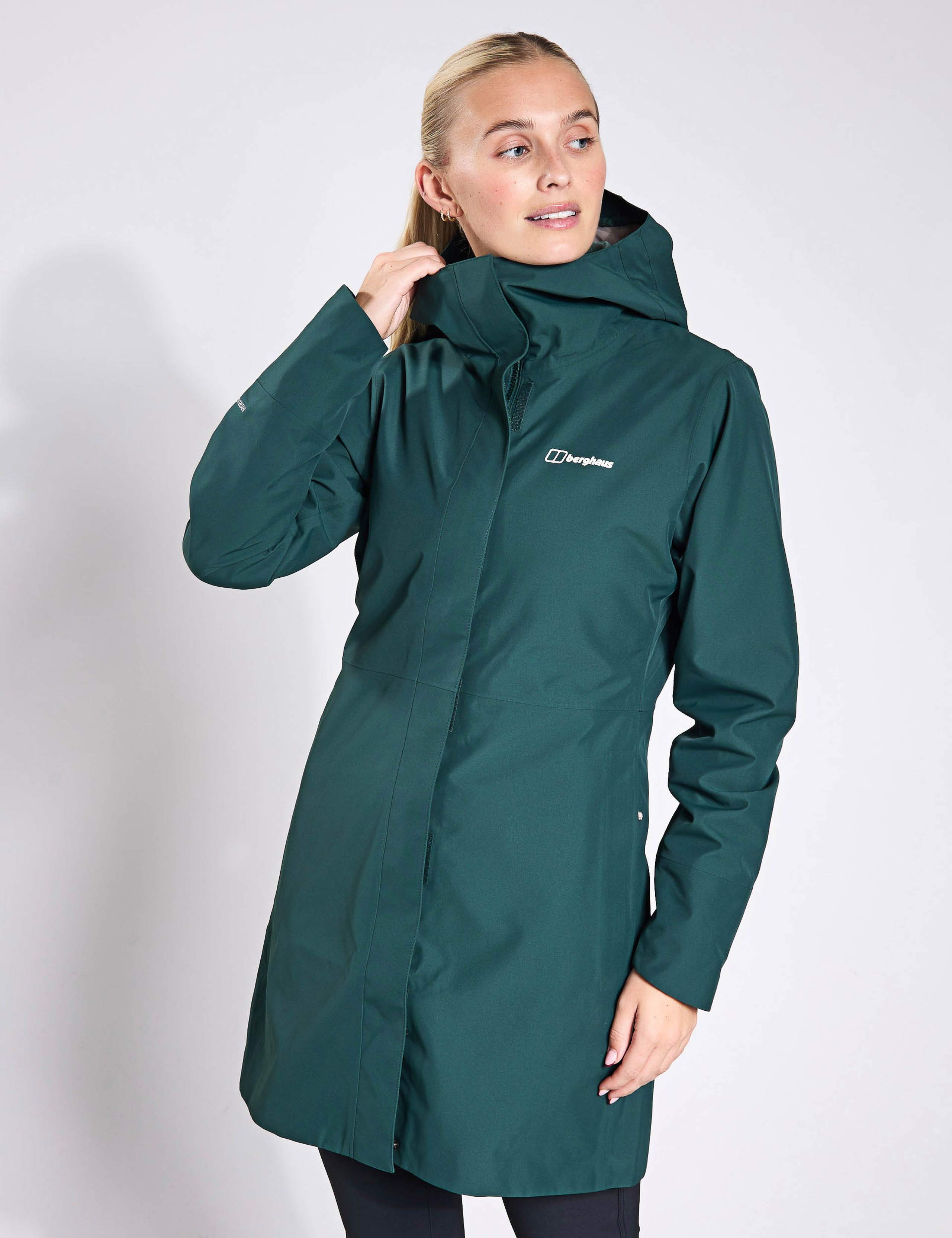 Omeara Waterproof Longline Raincoat