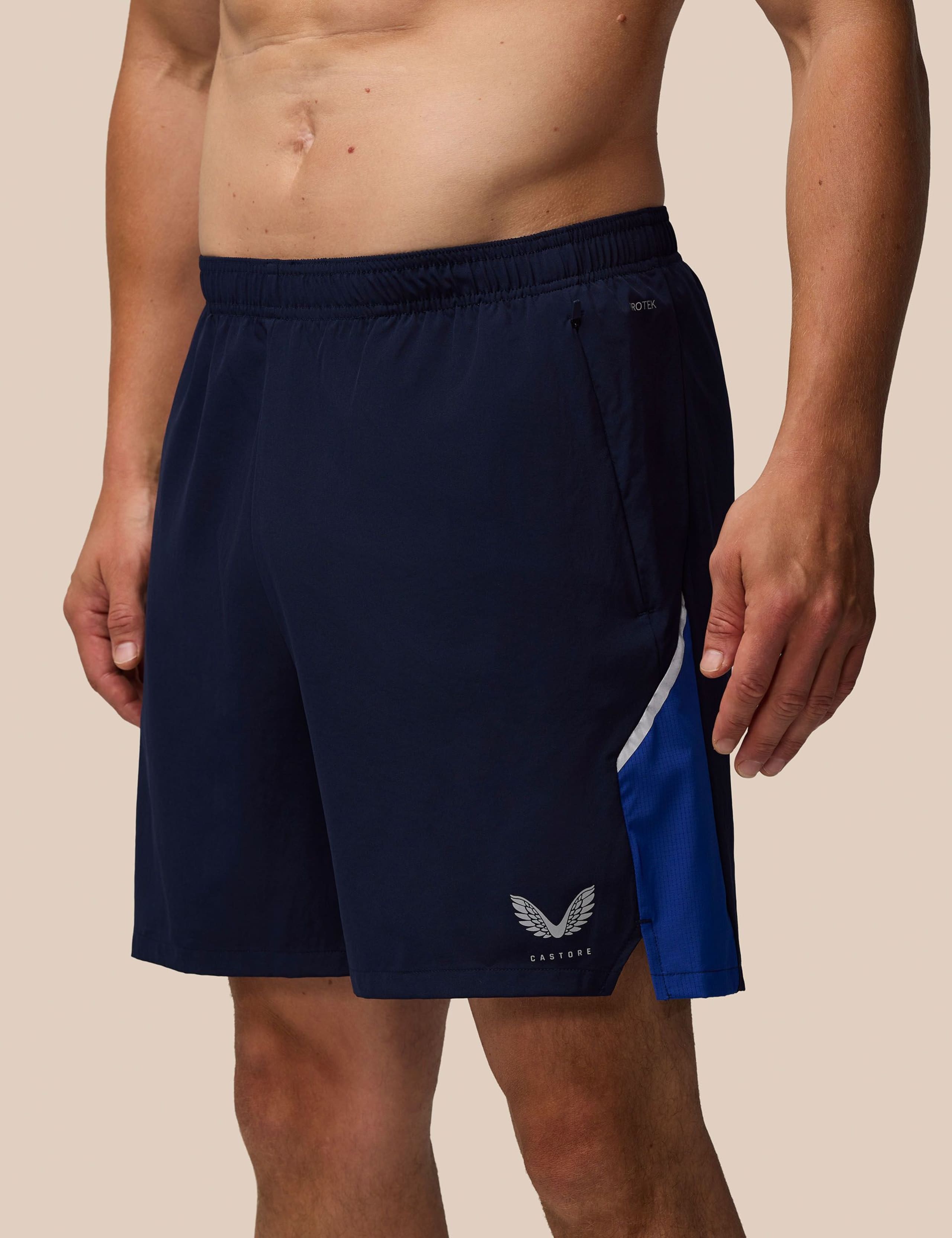 Stretch Zip Pocket Training Shorts