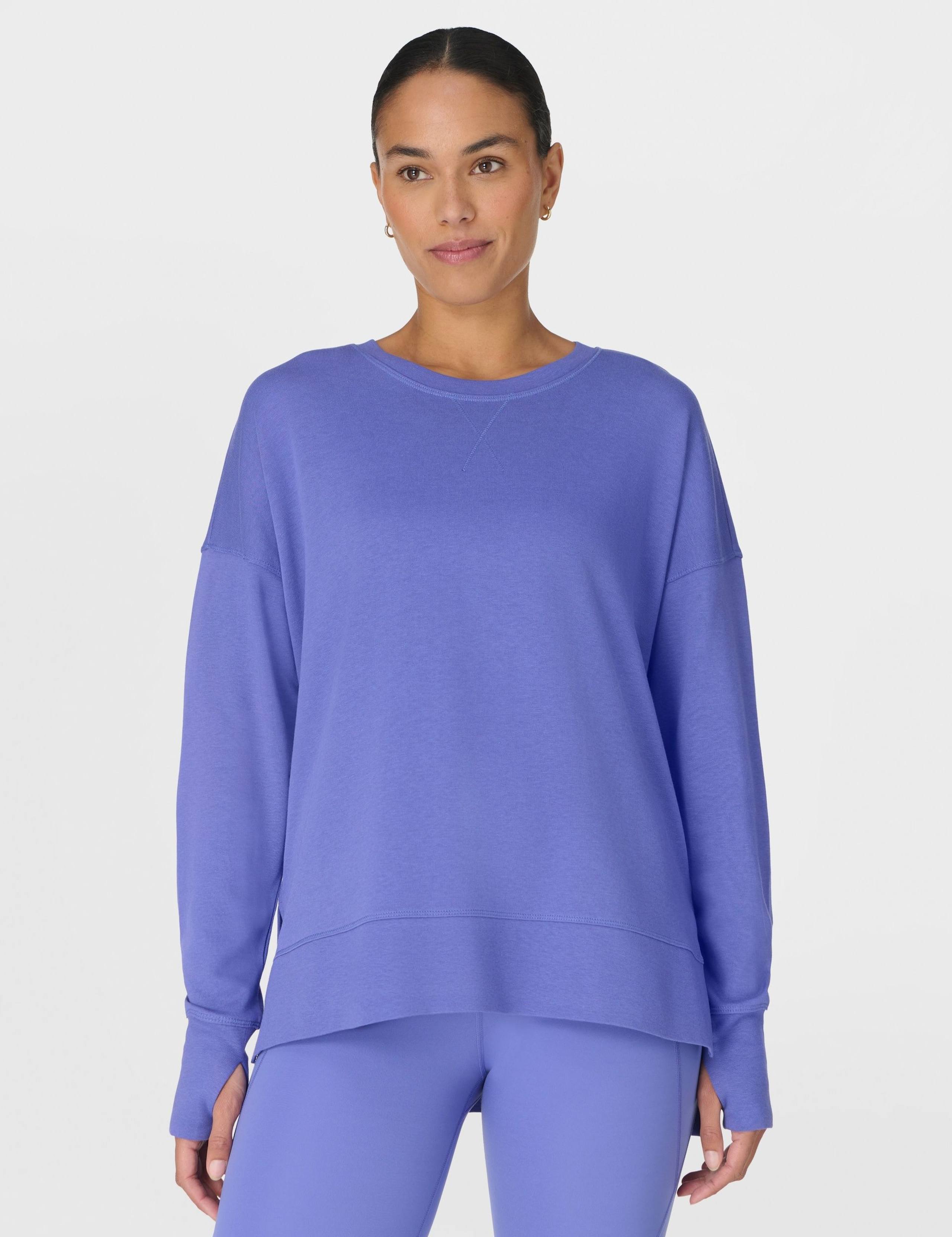 After Class Cotton Modal Longline Sweatshirt