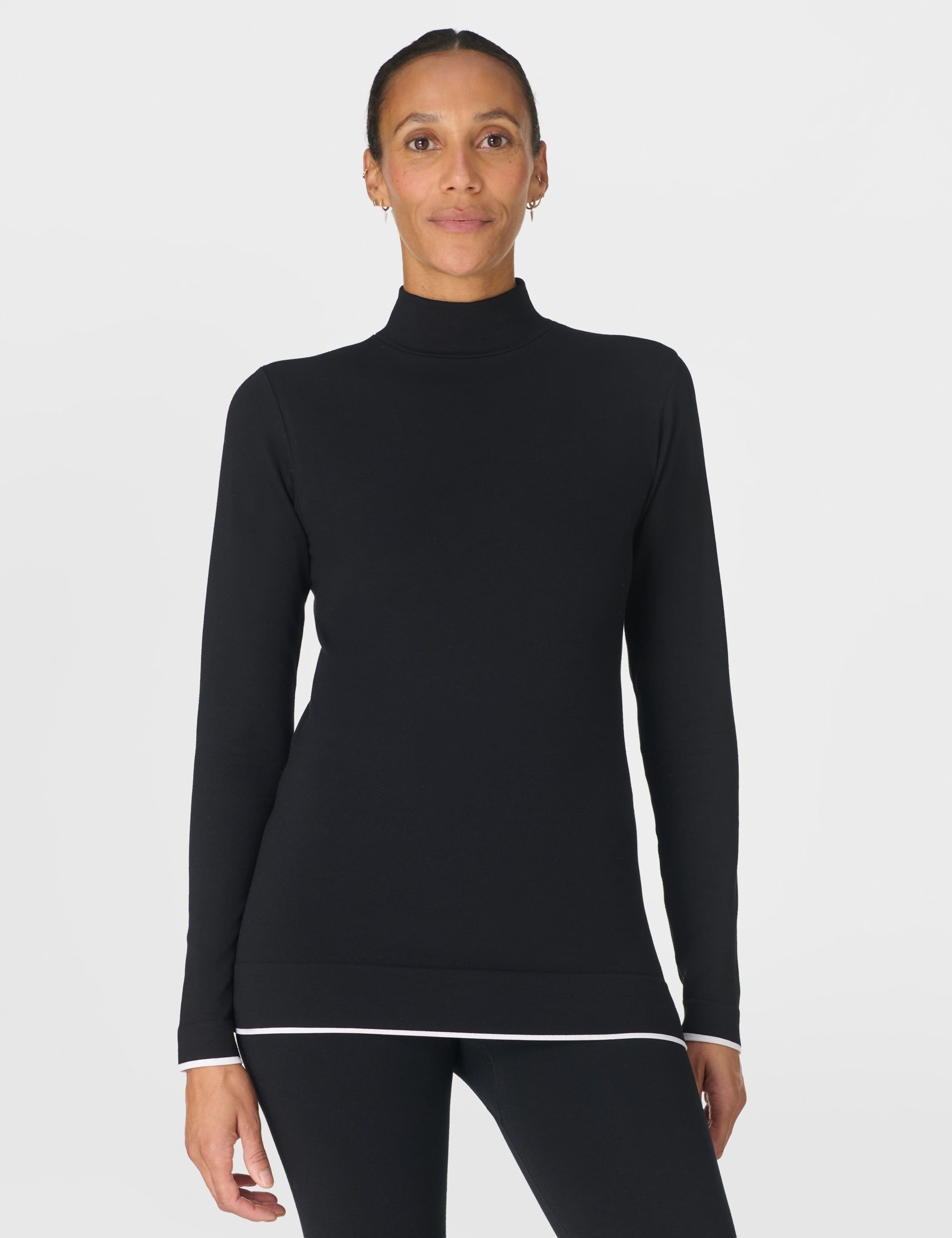 Modal Rich Thermal High Neck Base Layer Top