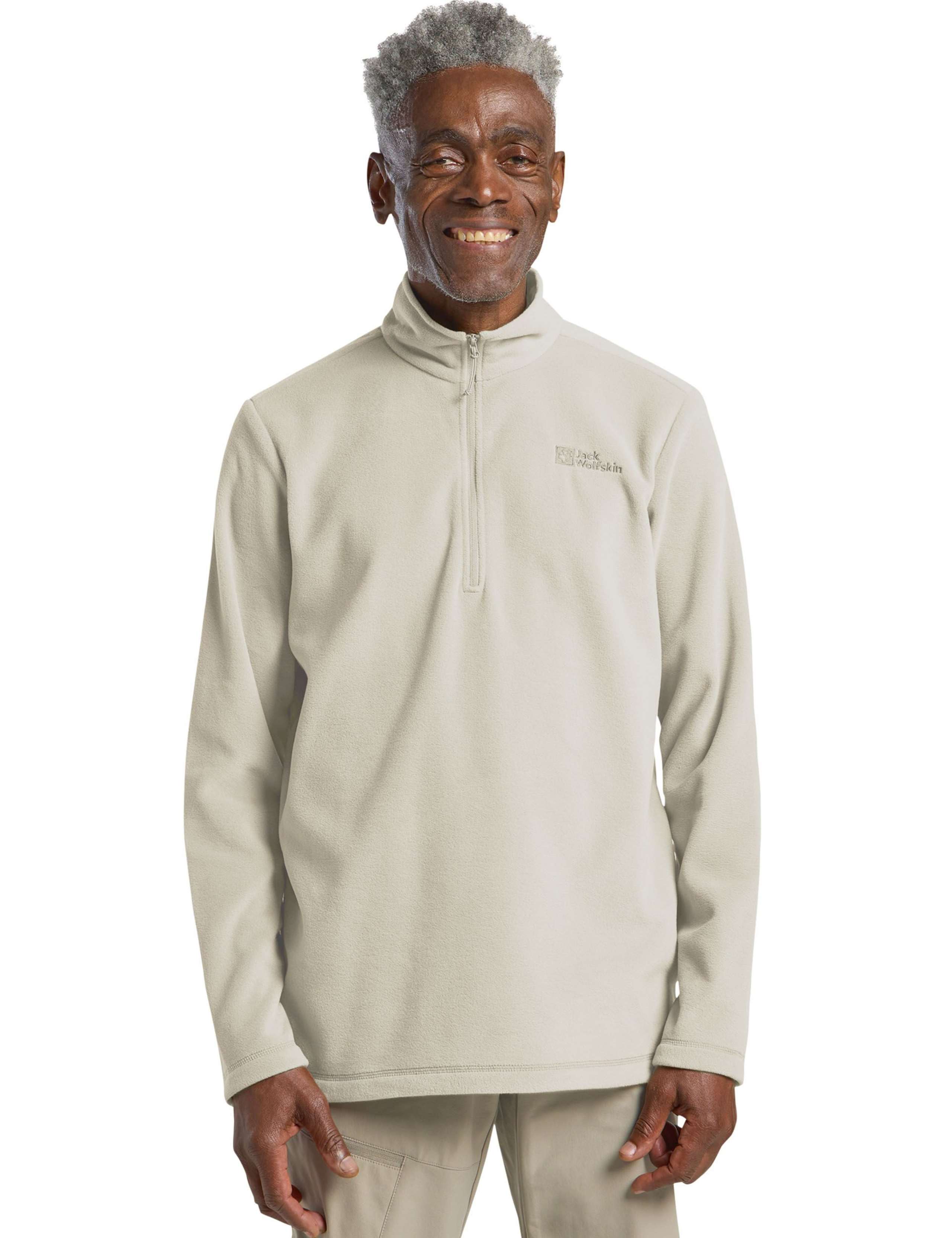 Taunus Half Zip Funnel Neck Fleece Sweatshirt