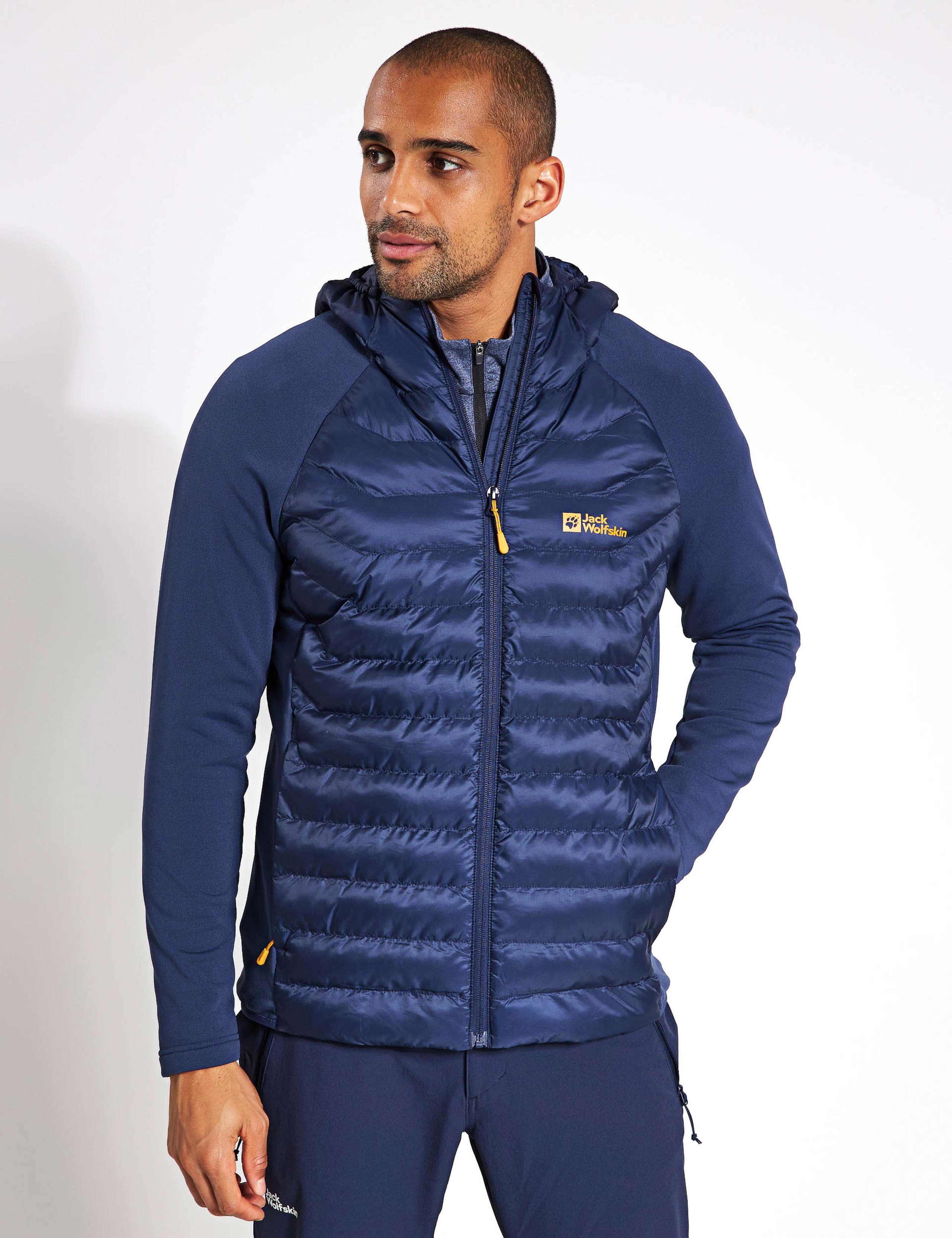 Routeburn Pro Hybrid Hooded Puffer Jacket