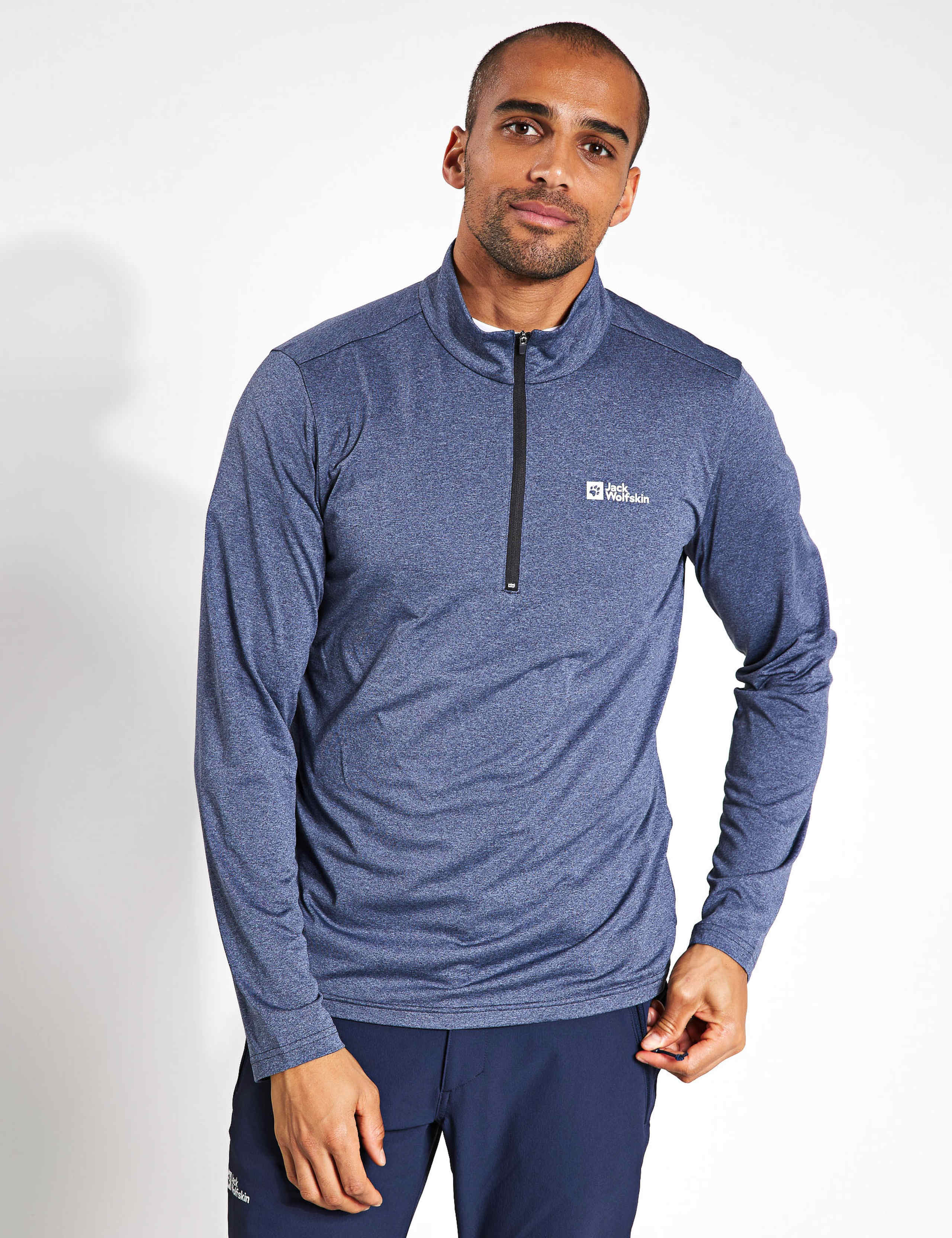 Sky Slim Fit Half Zip Thermal Top