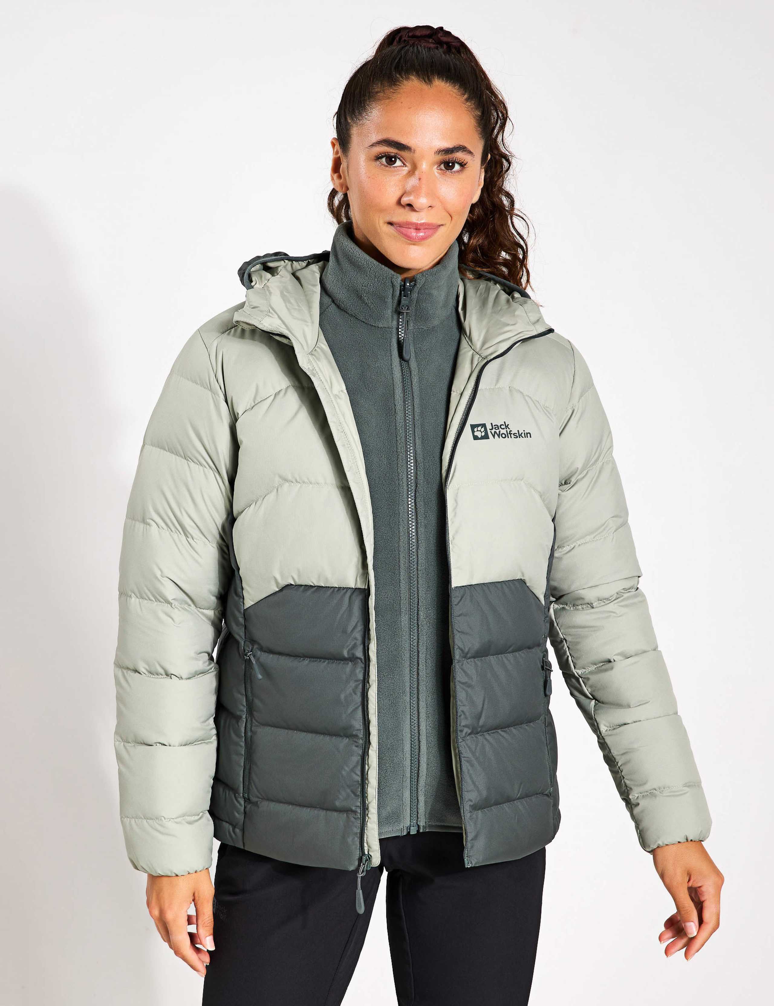 Ather Down Packable Hooded Puffer Jacket