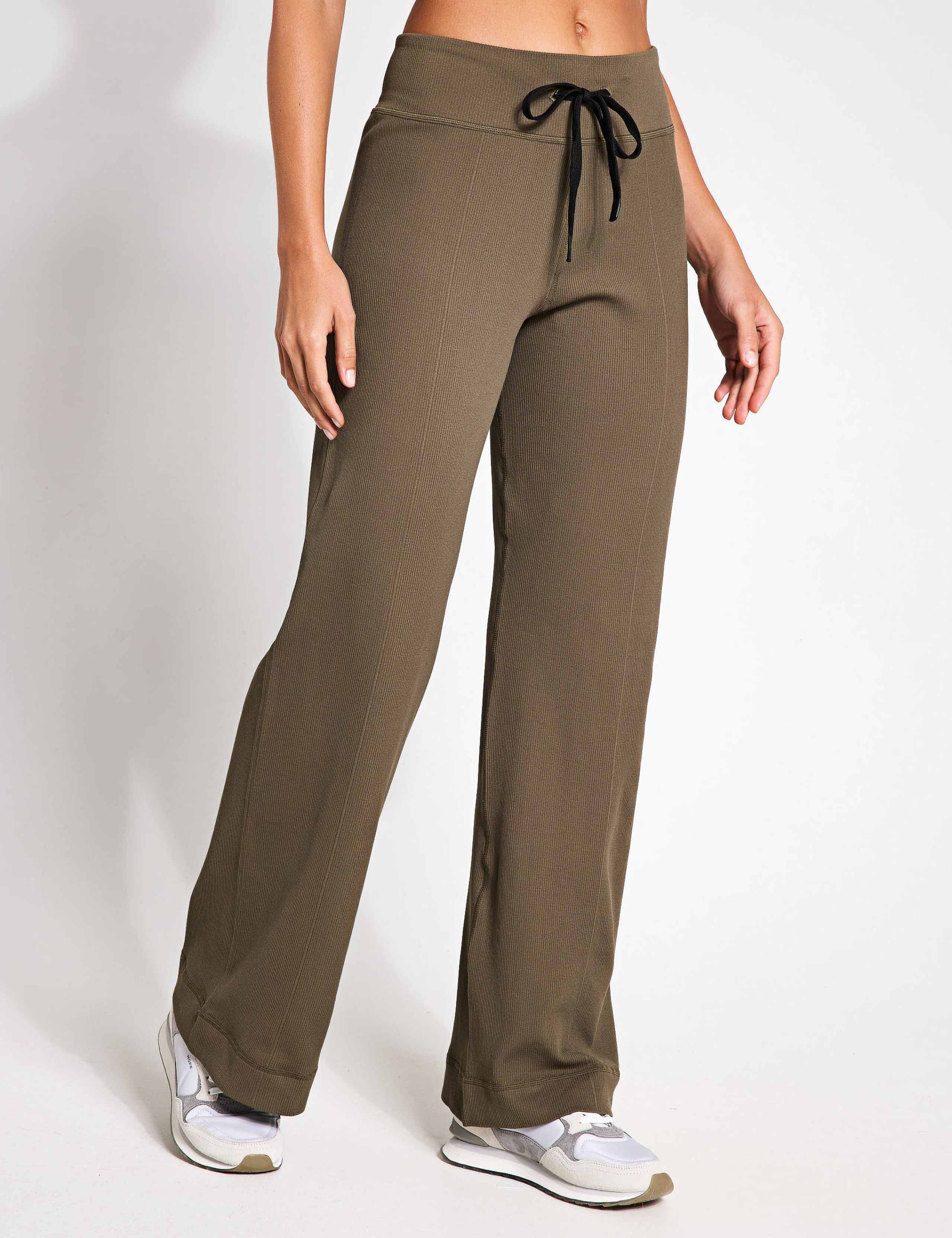 Fait High Waisted Straight Leg Trousers
