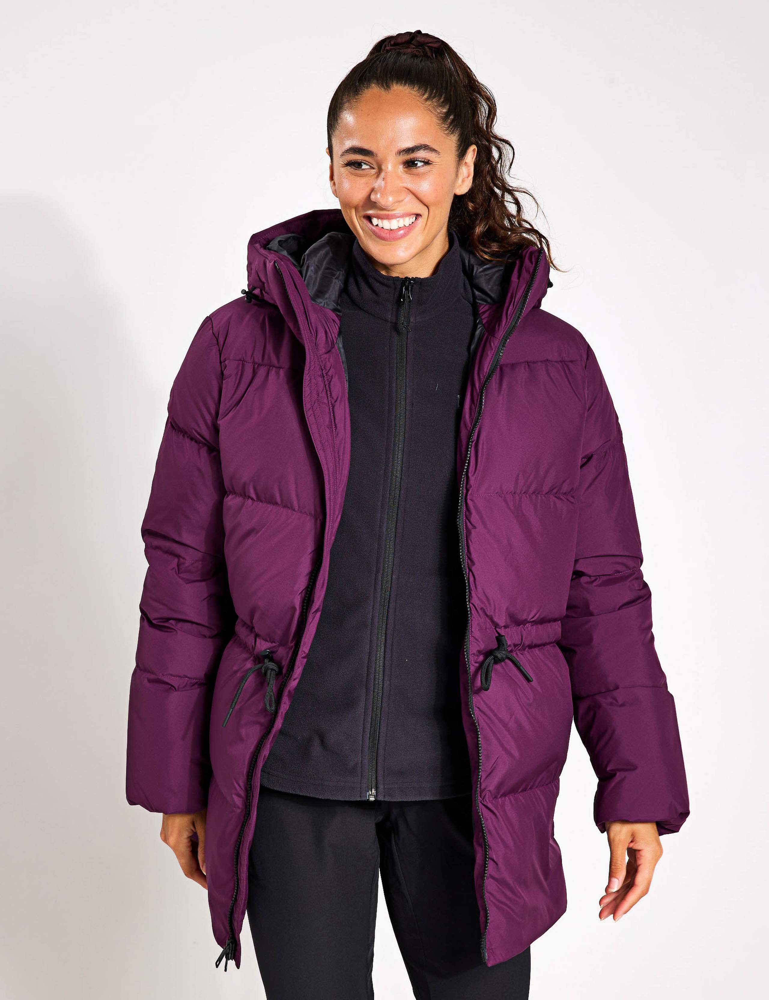 Kirschallee Waisted Hooded Puffer Jacket