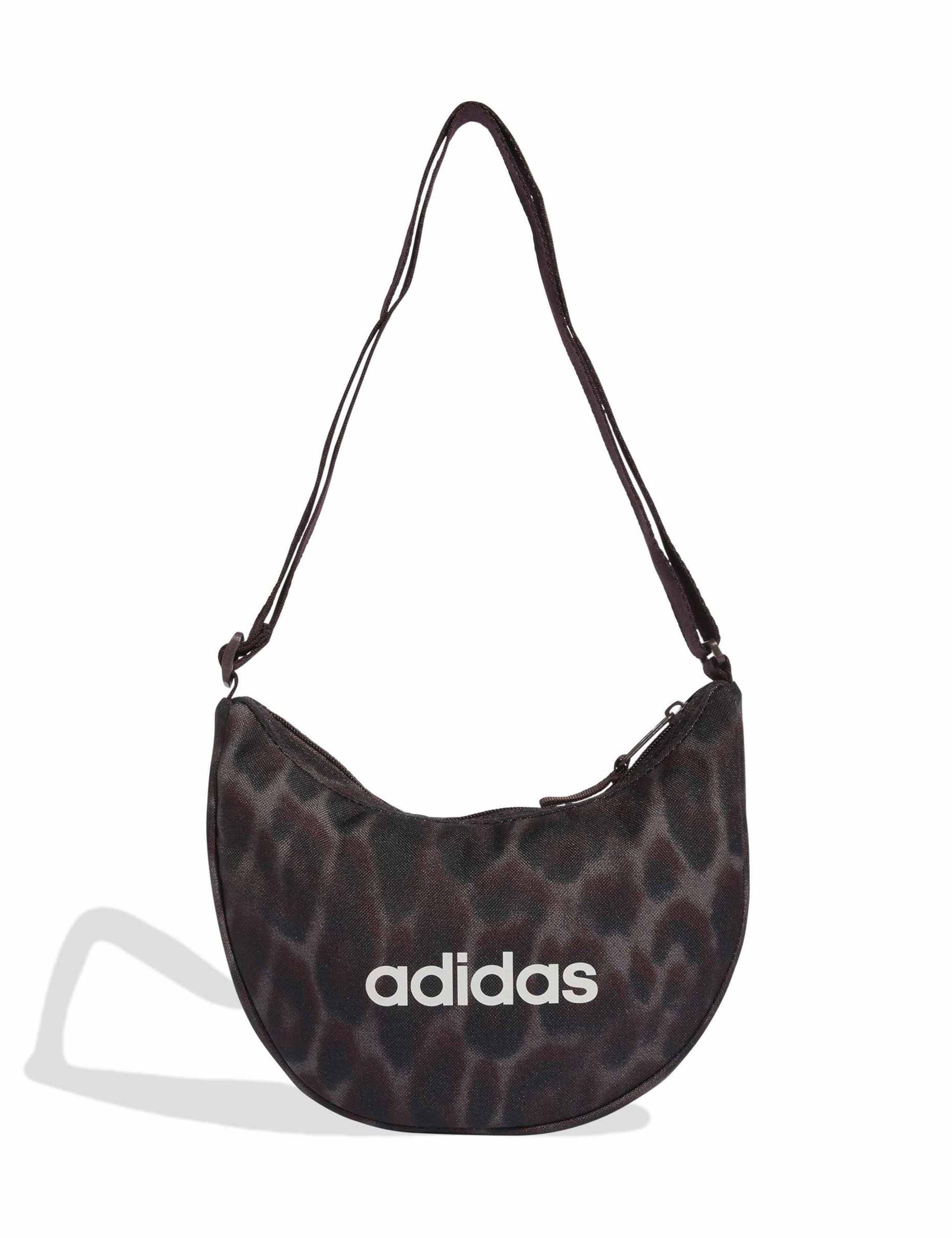 Linear Essential Animal Print Graphic Pouch Bag