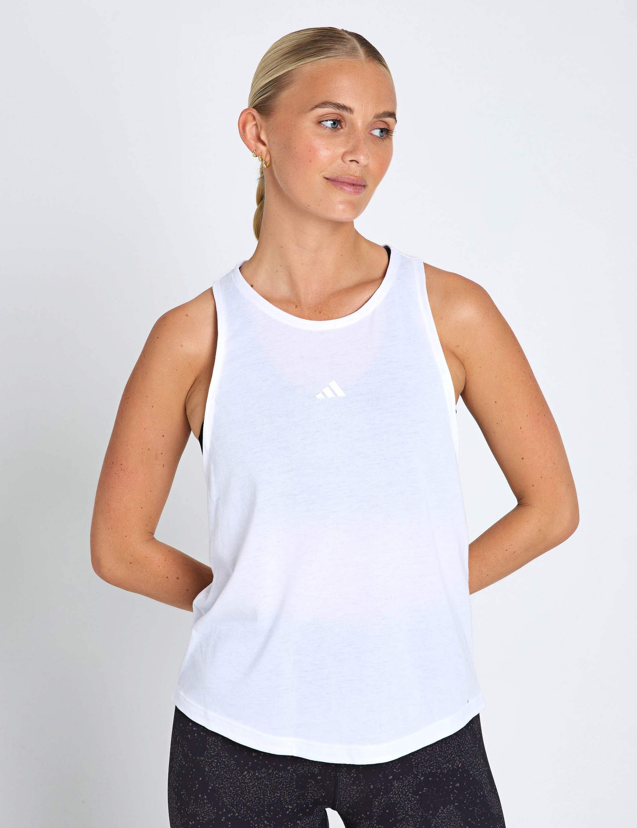 Yoga Essentials Cotton Blend Tank Top