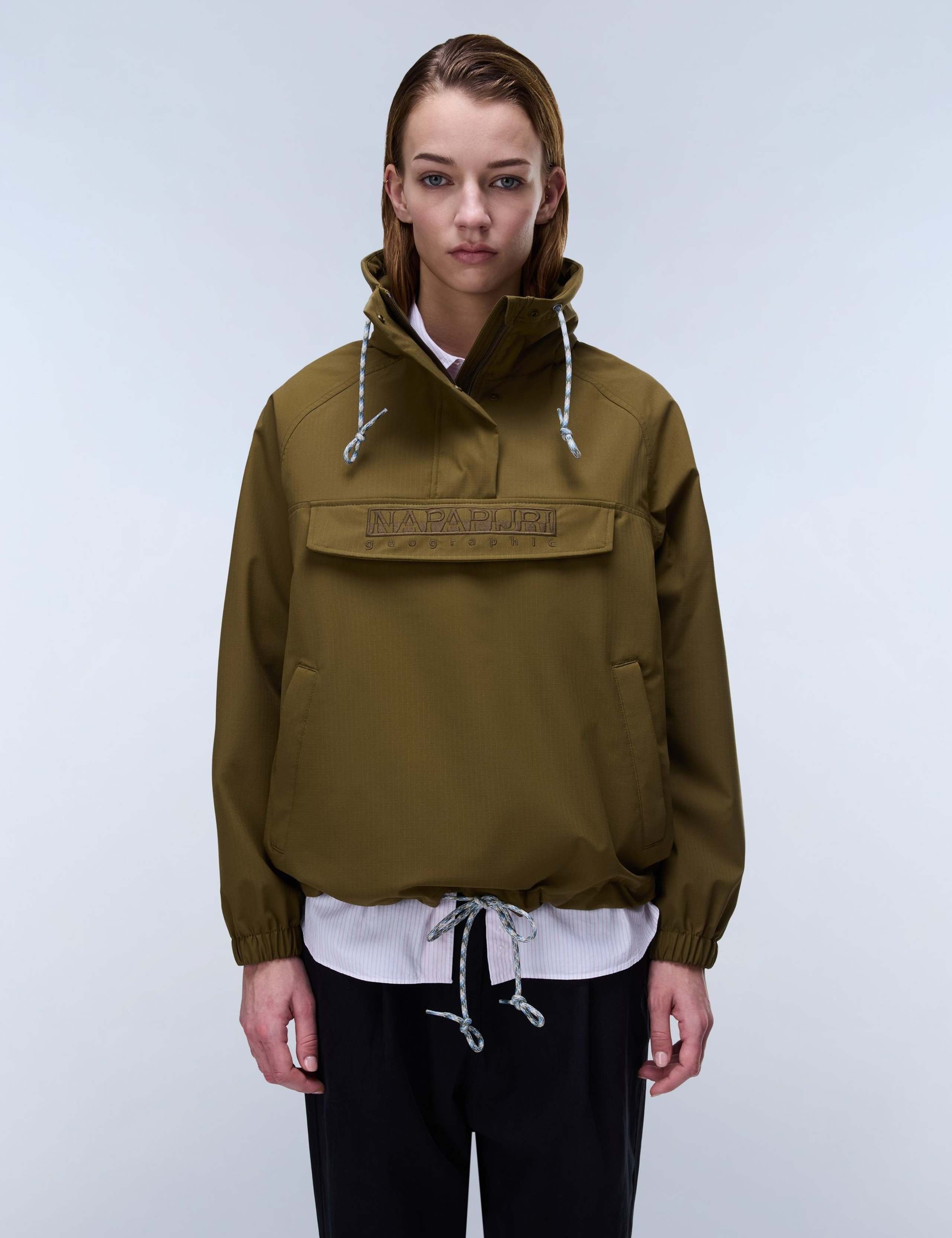 Rainforest Dune Hooded Raincoat