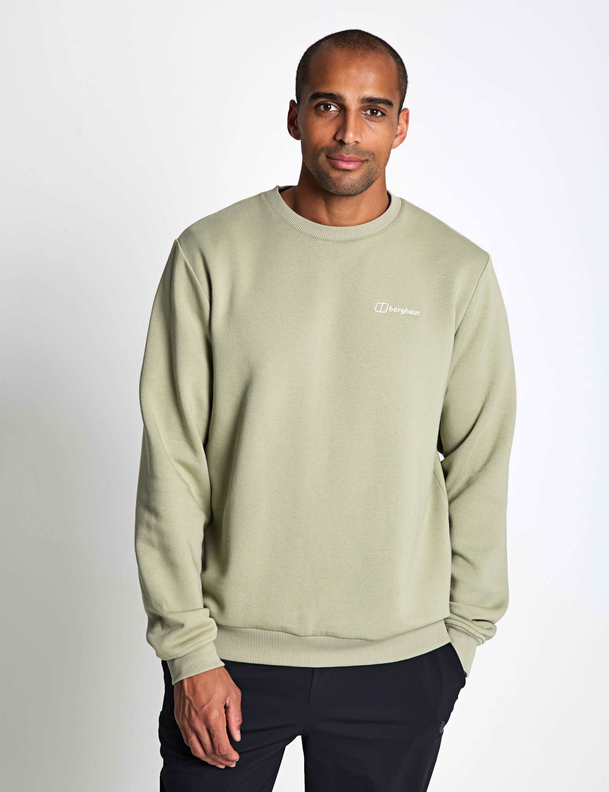 Logo Cotton Rich Crew Neck Sweatshirt