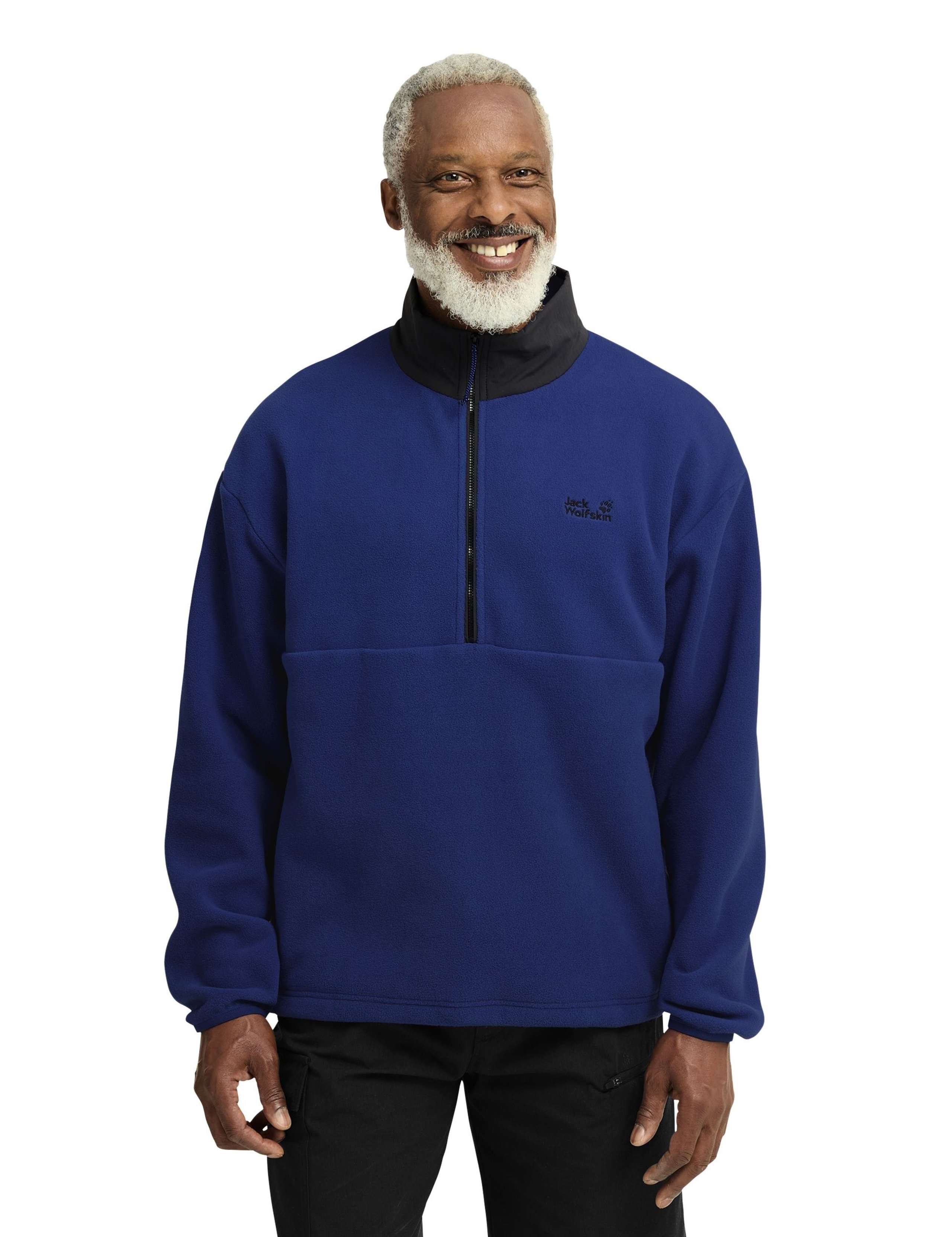 Sumetro Half Zip Funnel Neck Fleece Jacket