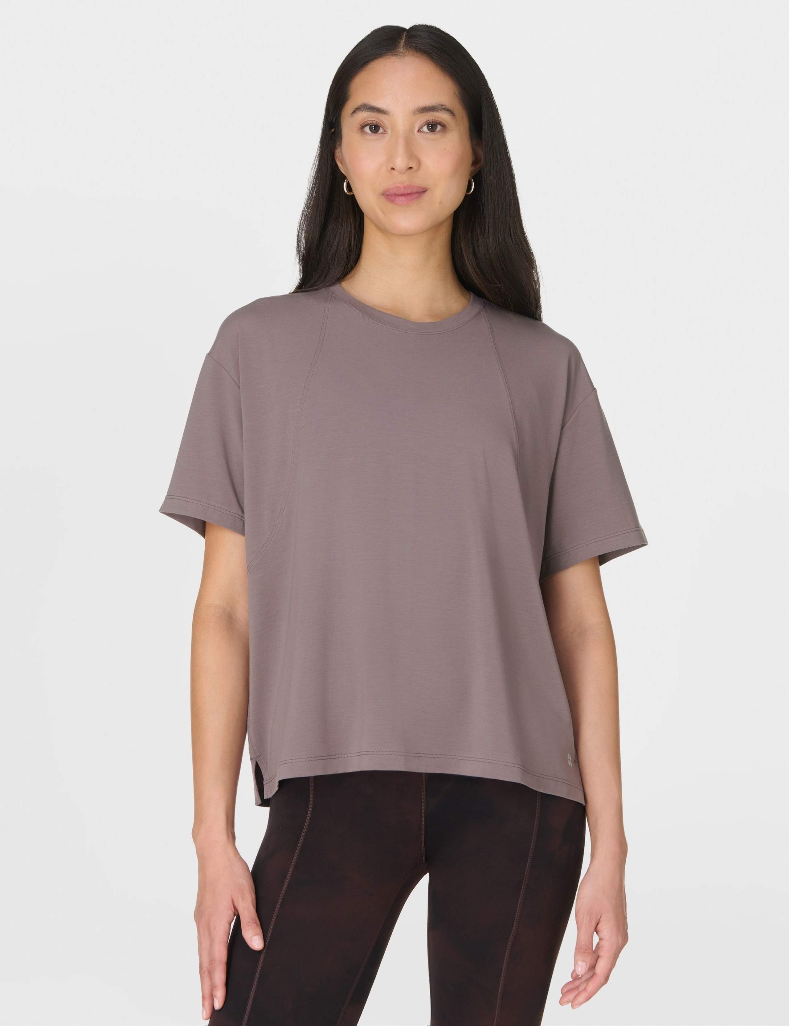 Soft Flow Studio Crew Neck Relaxed T-Shirt