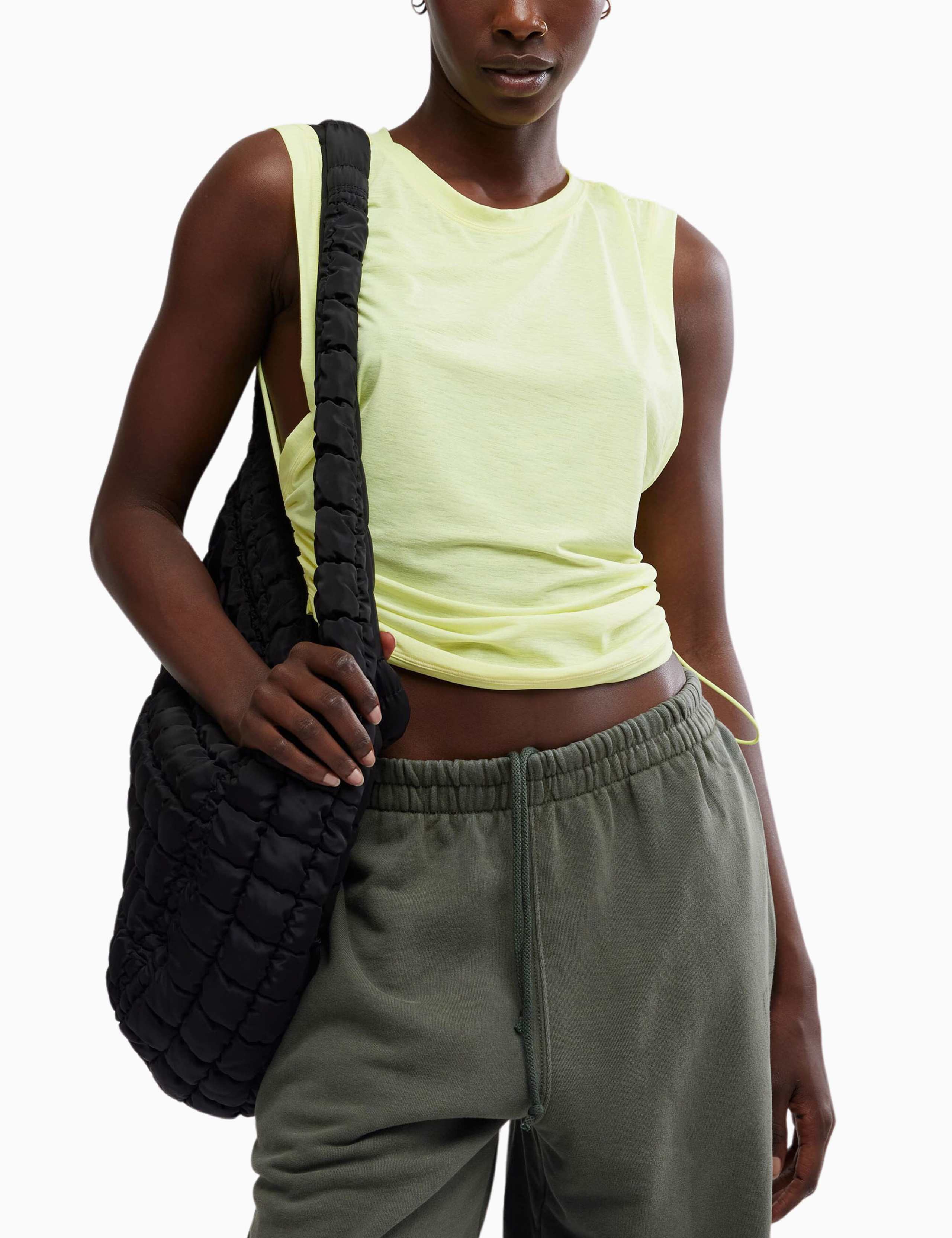 Tempo Sport Mode Tie Side Relaxed Vest Top