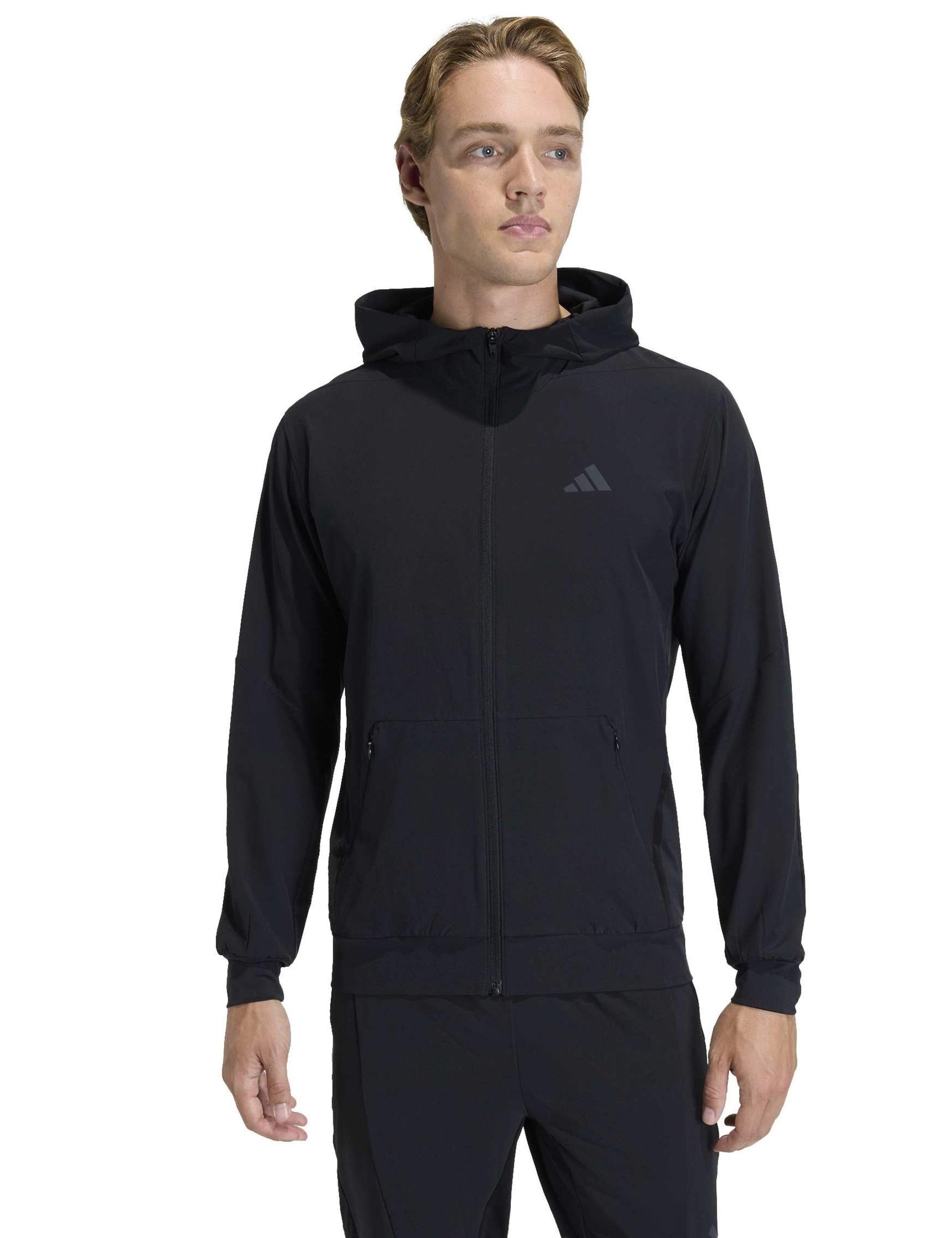Half-Zip Hoodie with Cotton