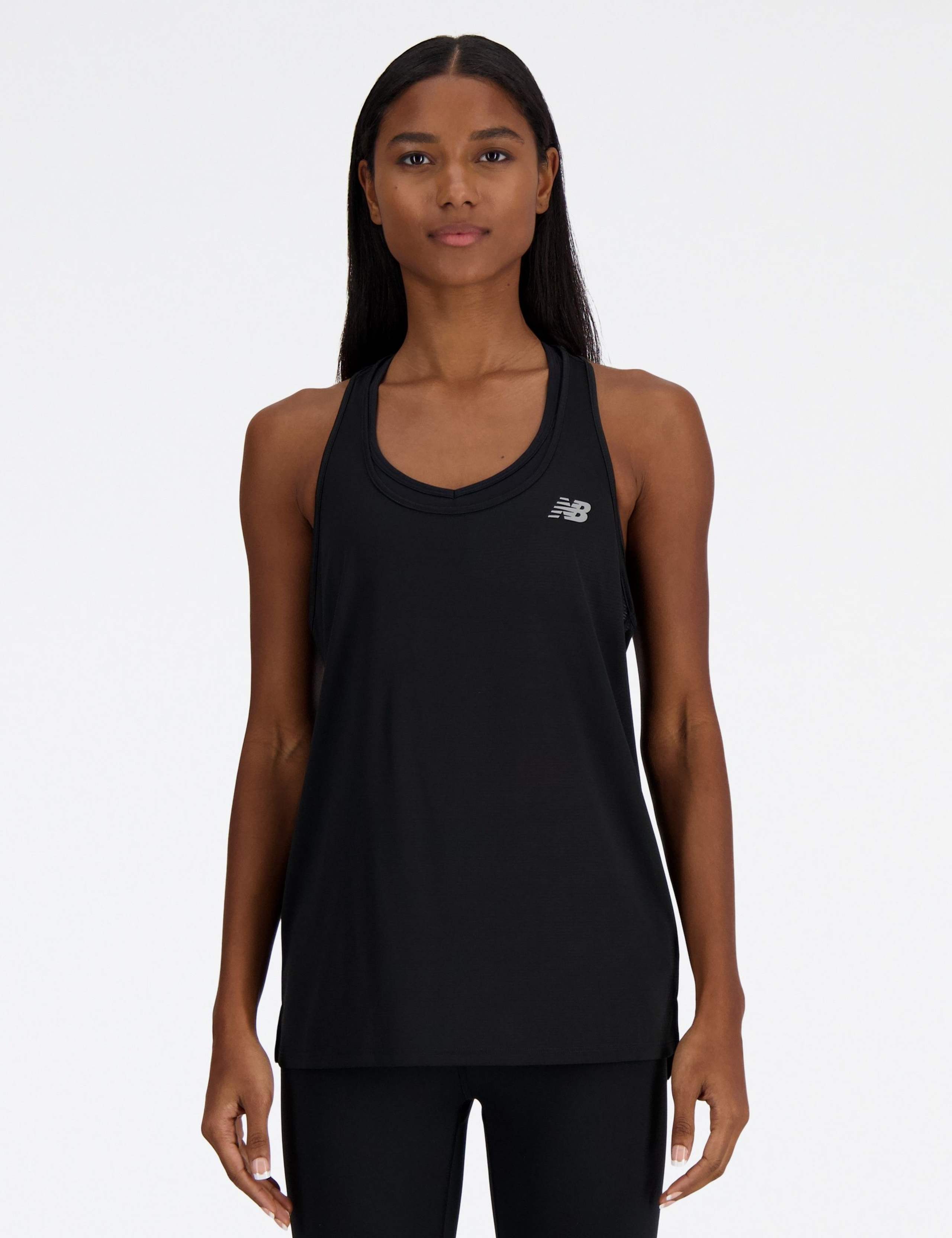 Scoop Neck Racer Back Sports Vest Top