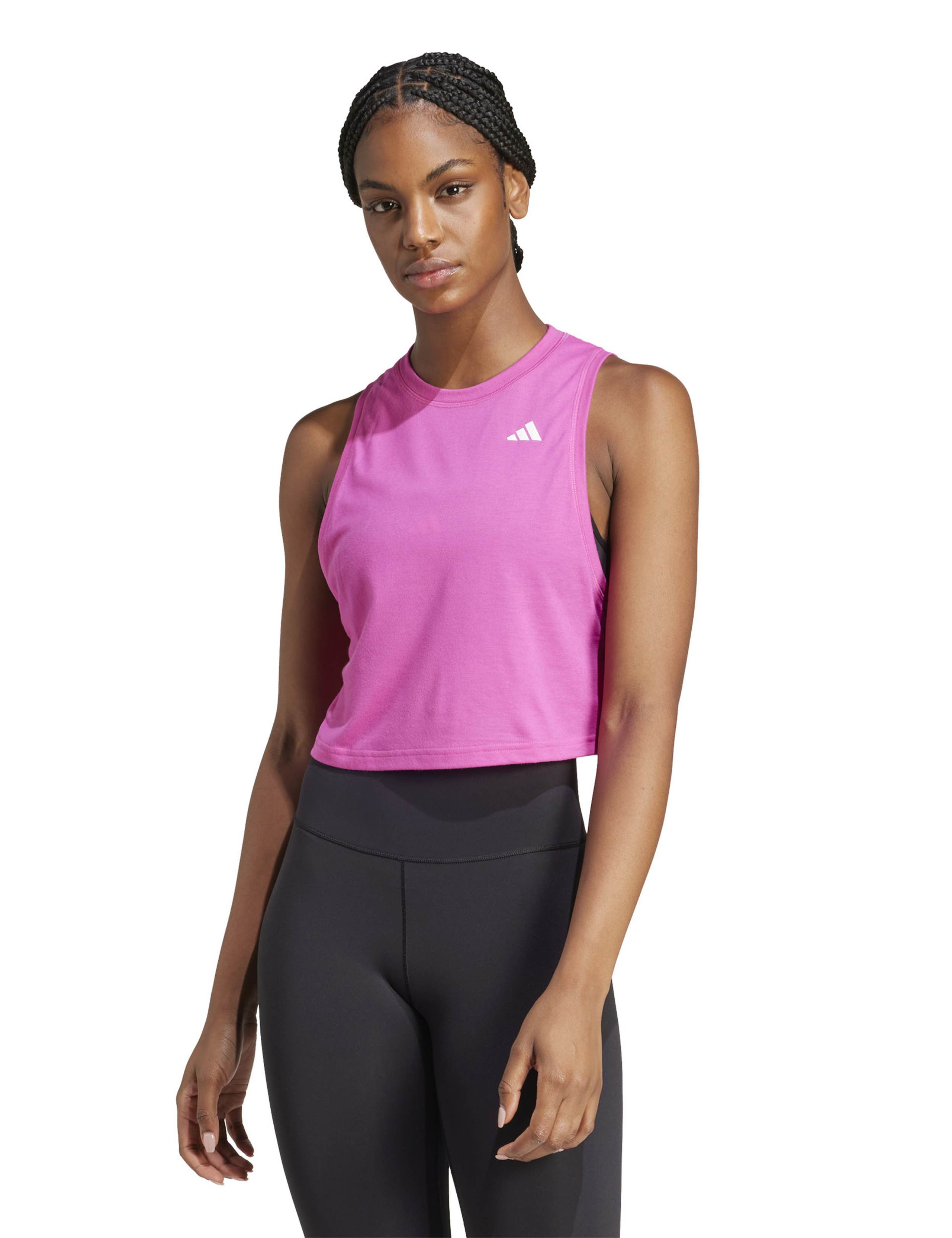Train Essentials Crew Neck Boxy Vest Top