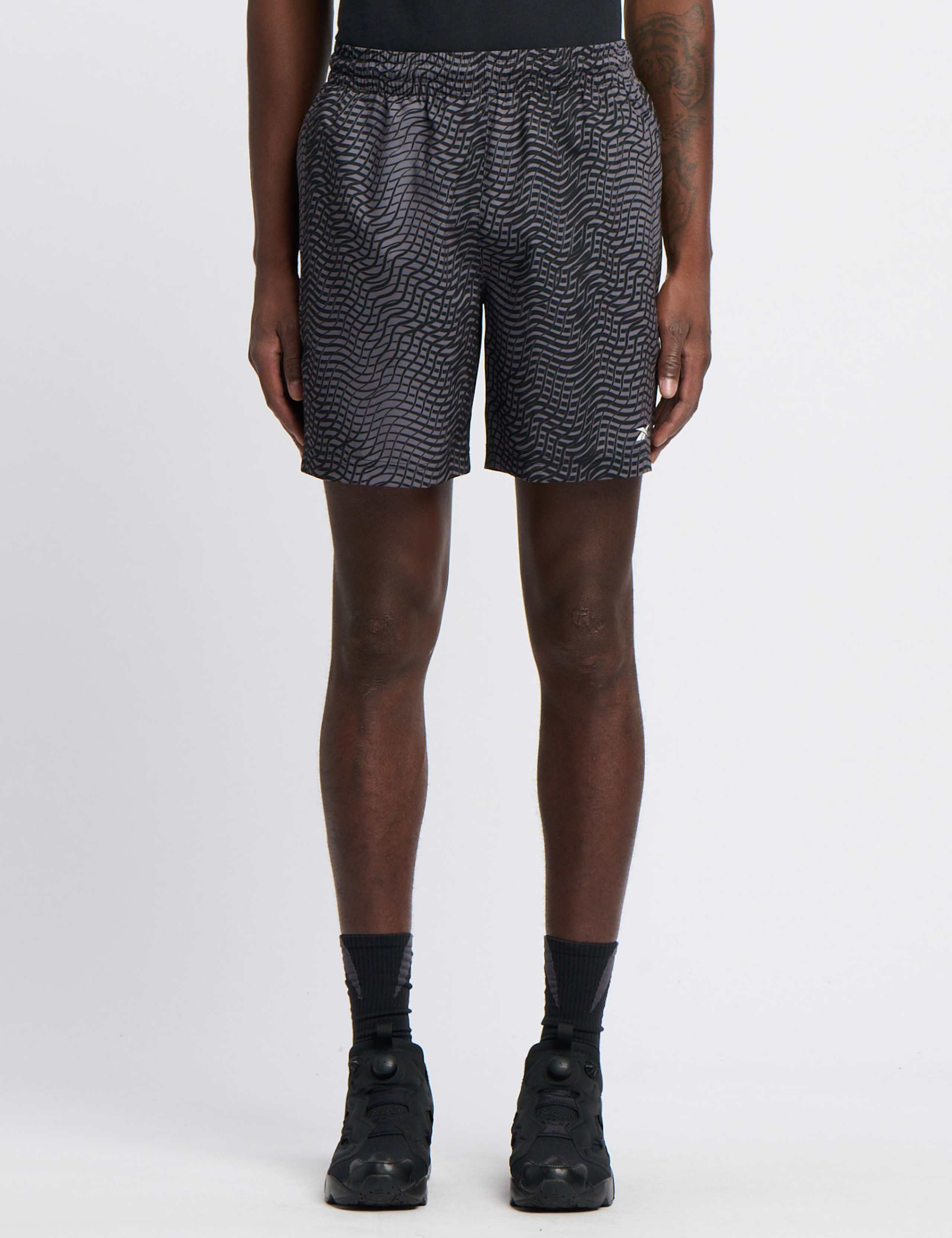 ID Train Hype Printed Shorts