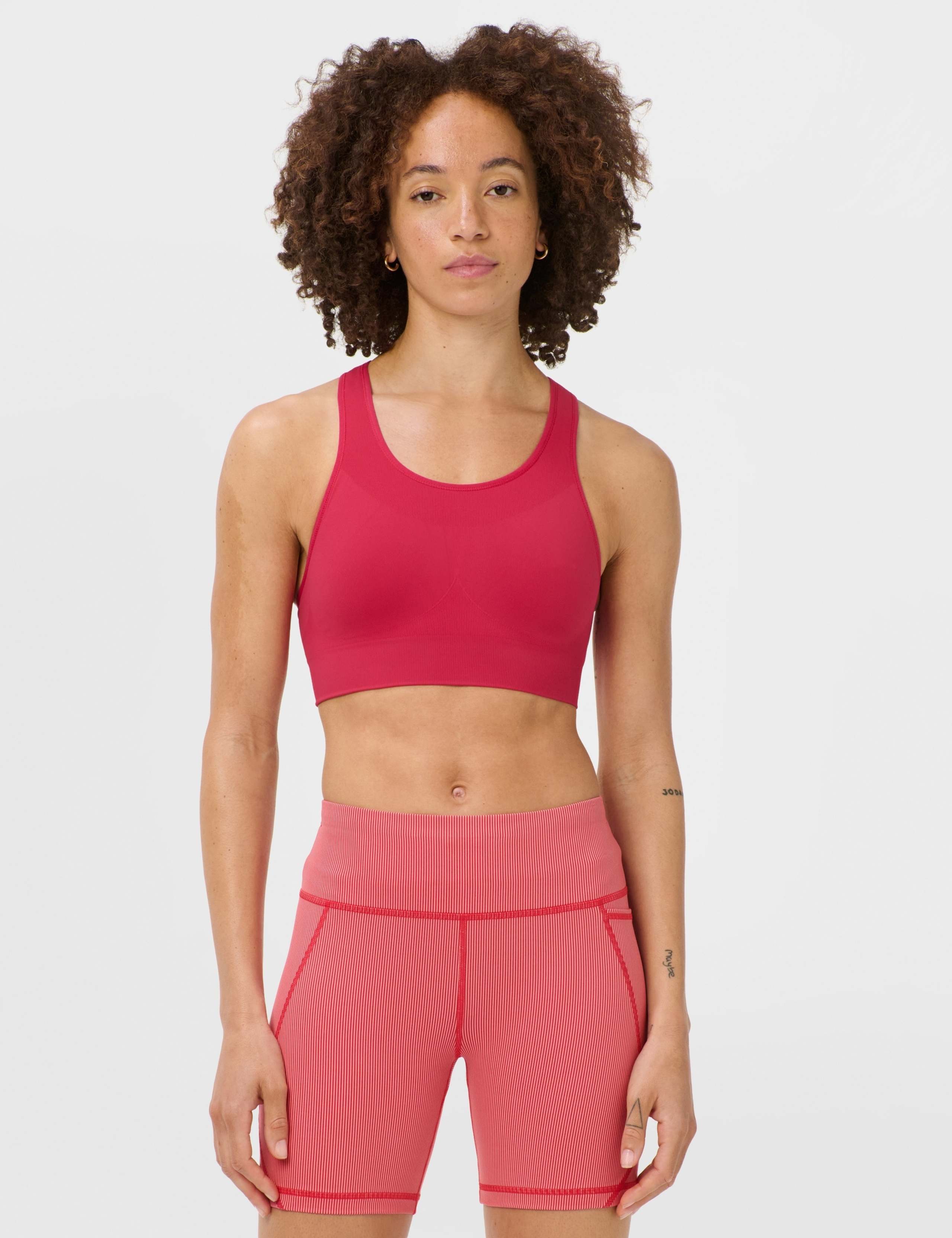 Stamina Seamless Medium Support Sports Bra