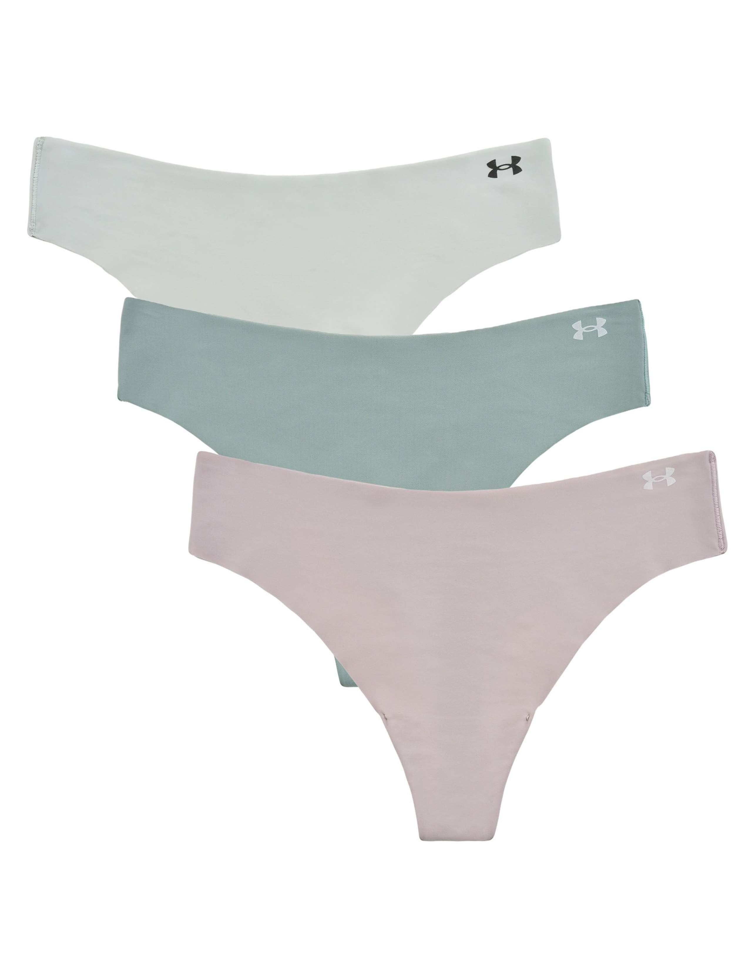 3pk Pure Stretch No Show Thongs