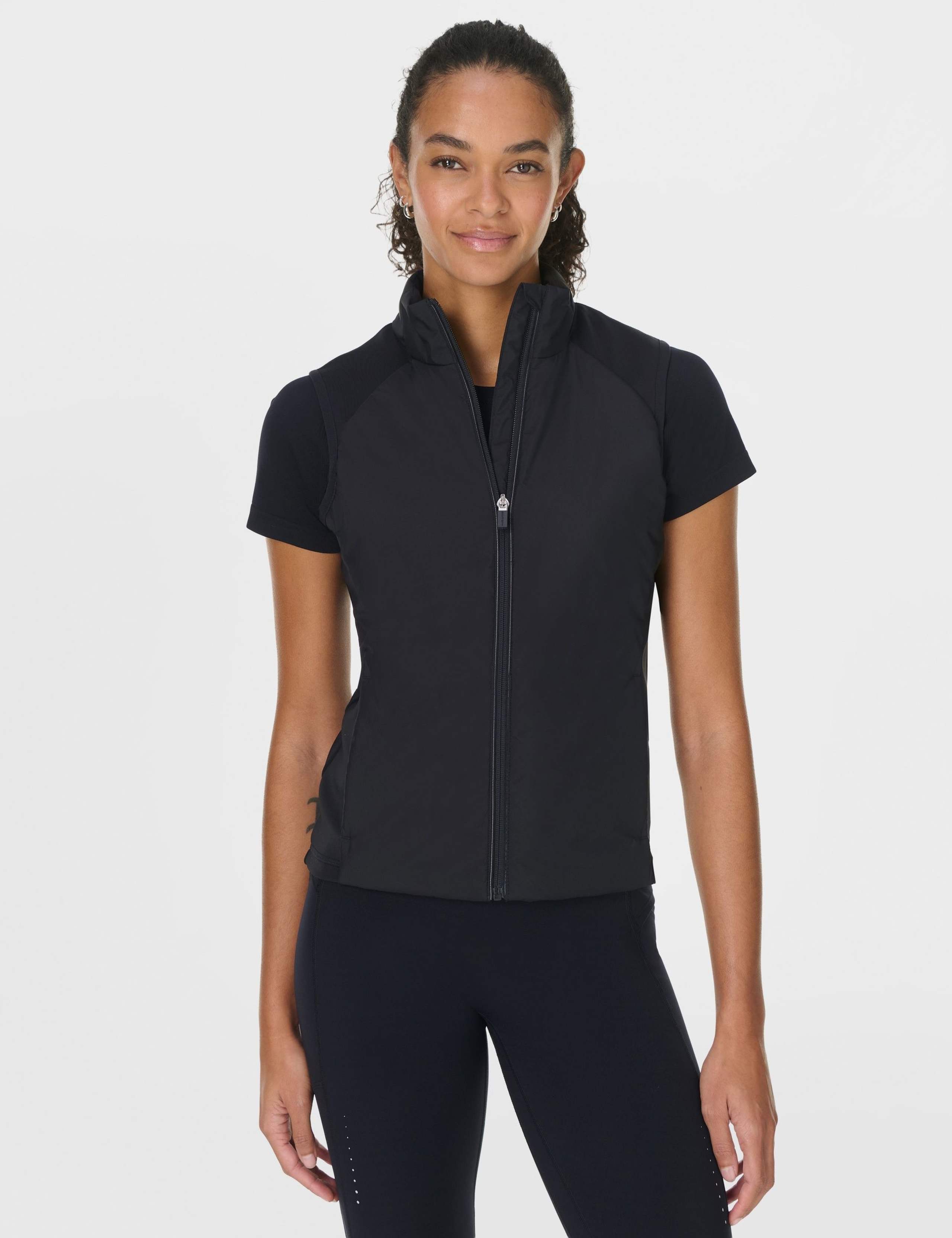 Limitless Run Thermal Zip Up High Neck Gilet