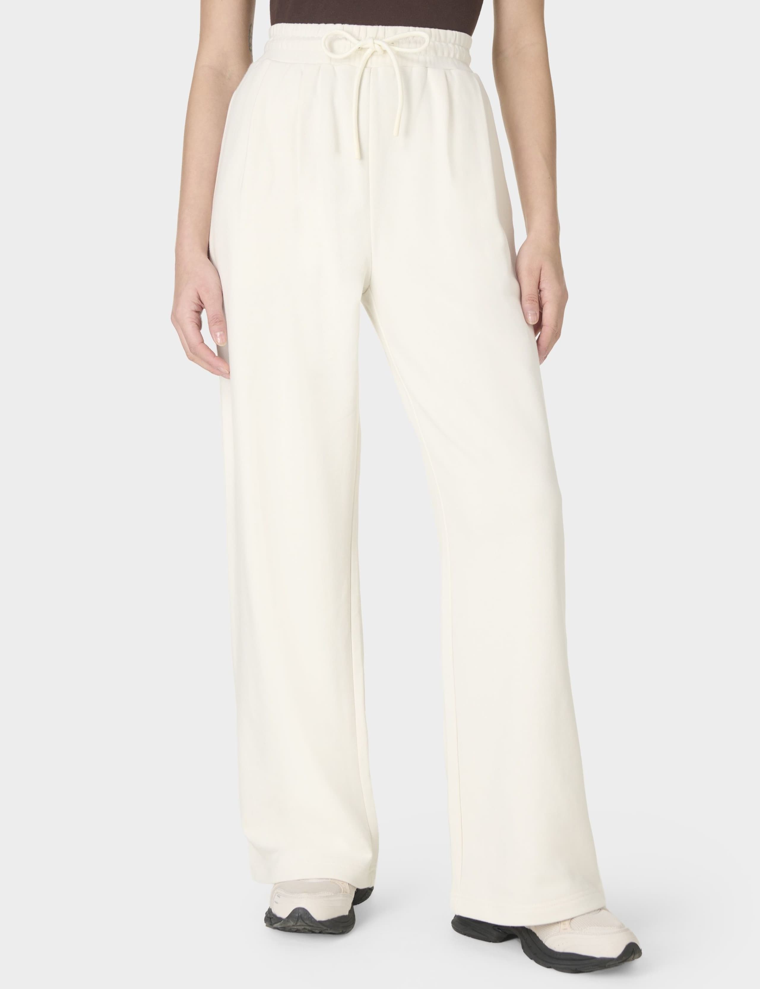 Revive Cotton Rich Wide Leg Track Pants