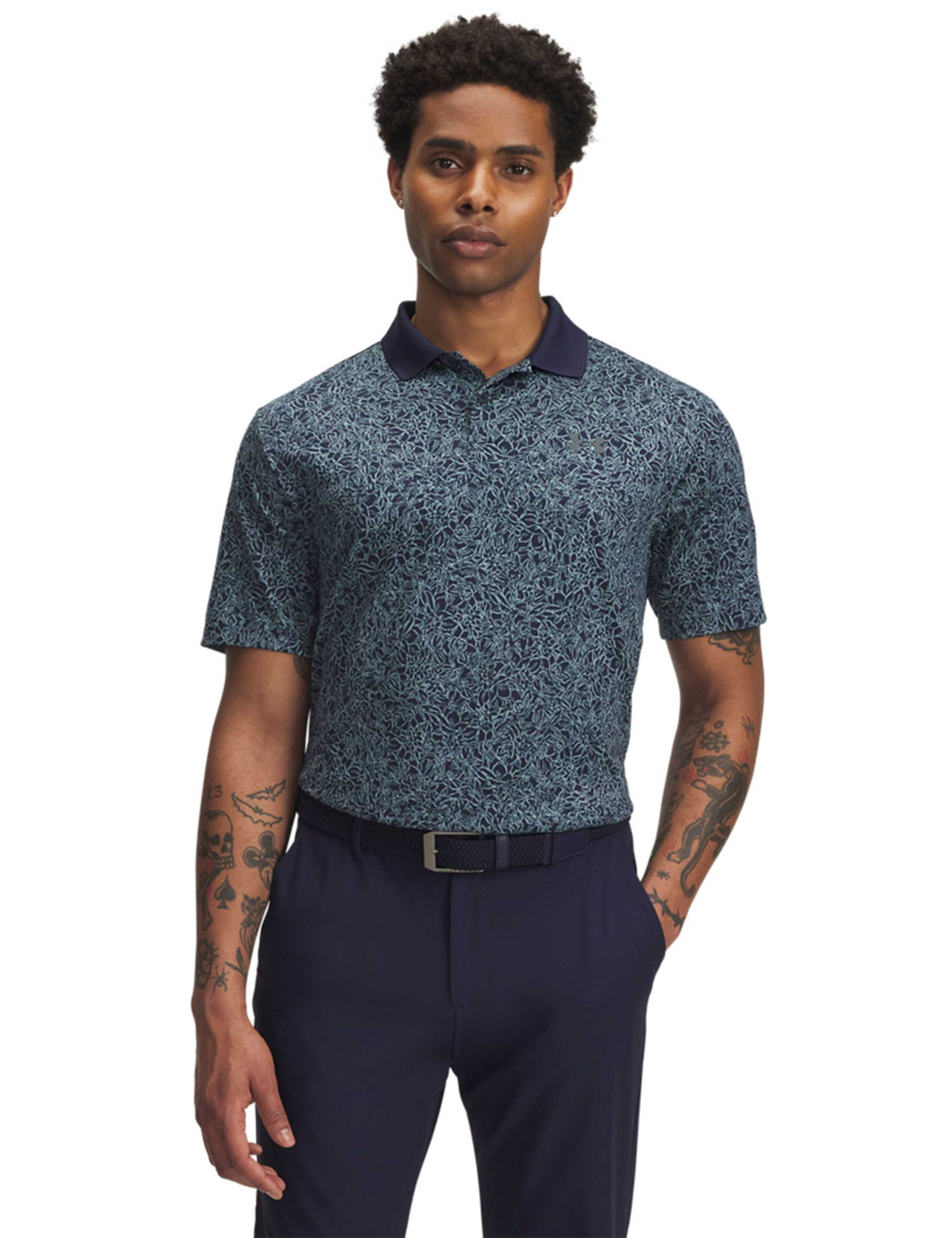 Matchplay Print Polo Shirt
