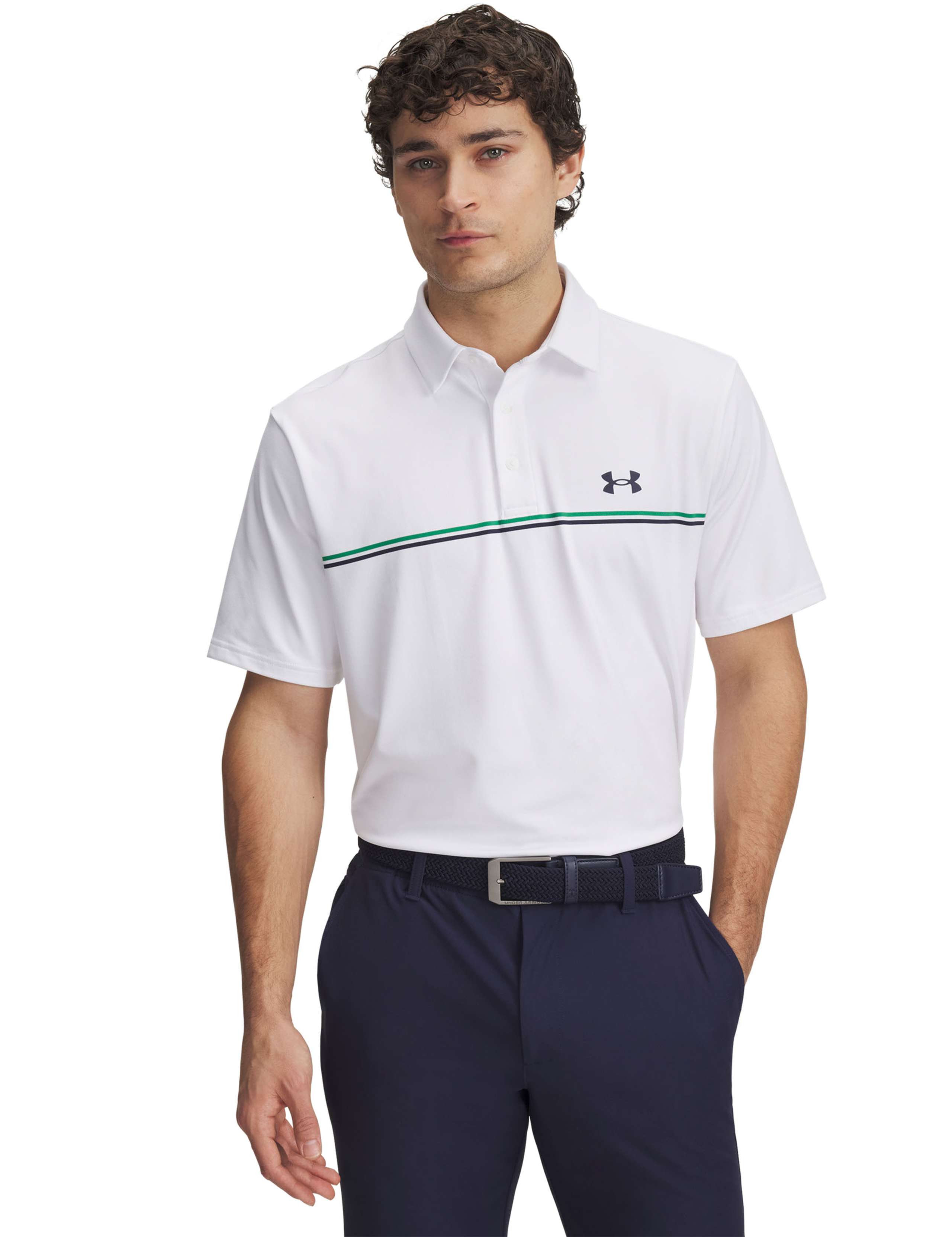 Playoff 3.0 Striped Polo Shirt