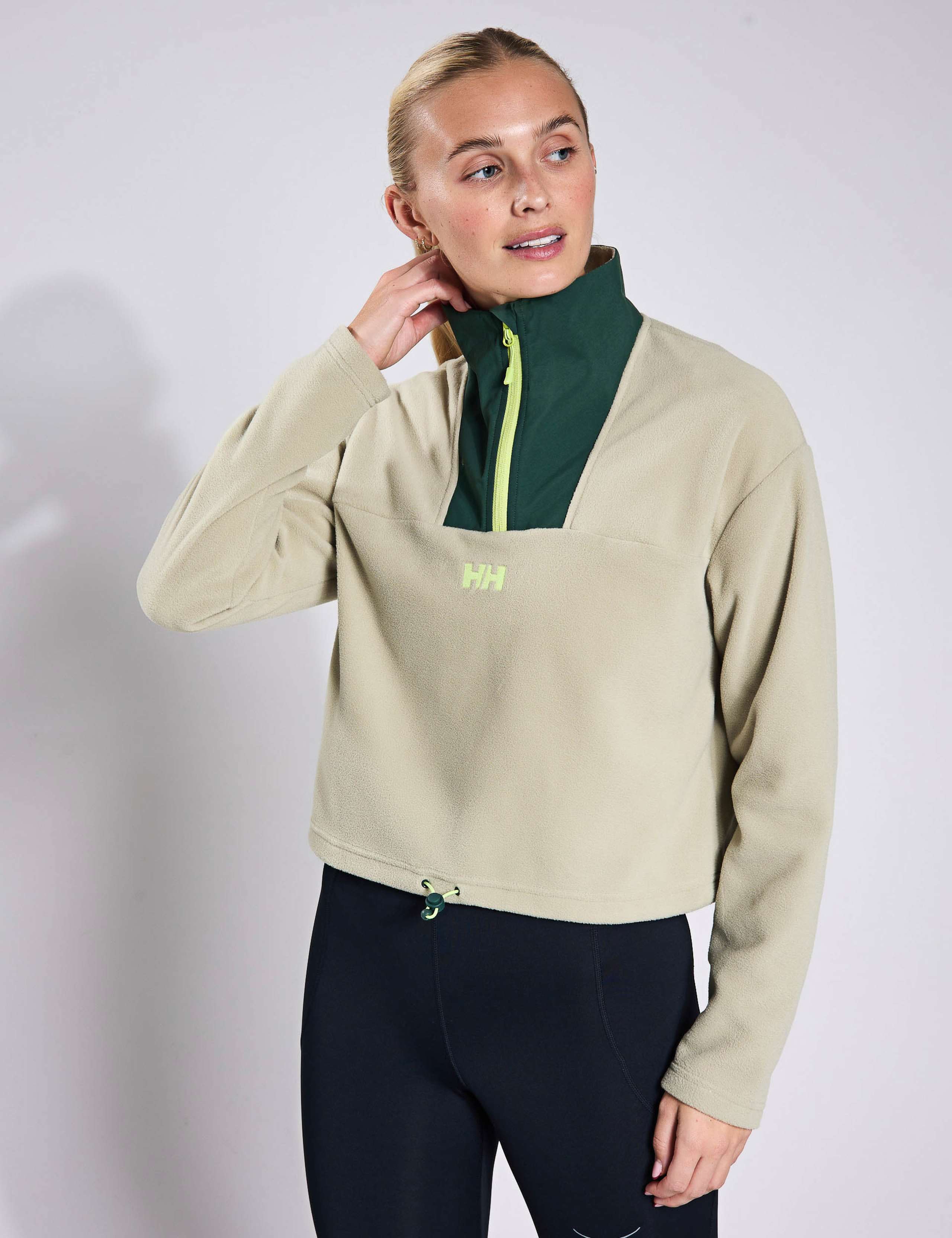 Daybreaker Cropped Fleece Jacket