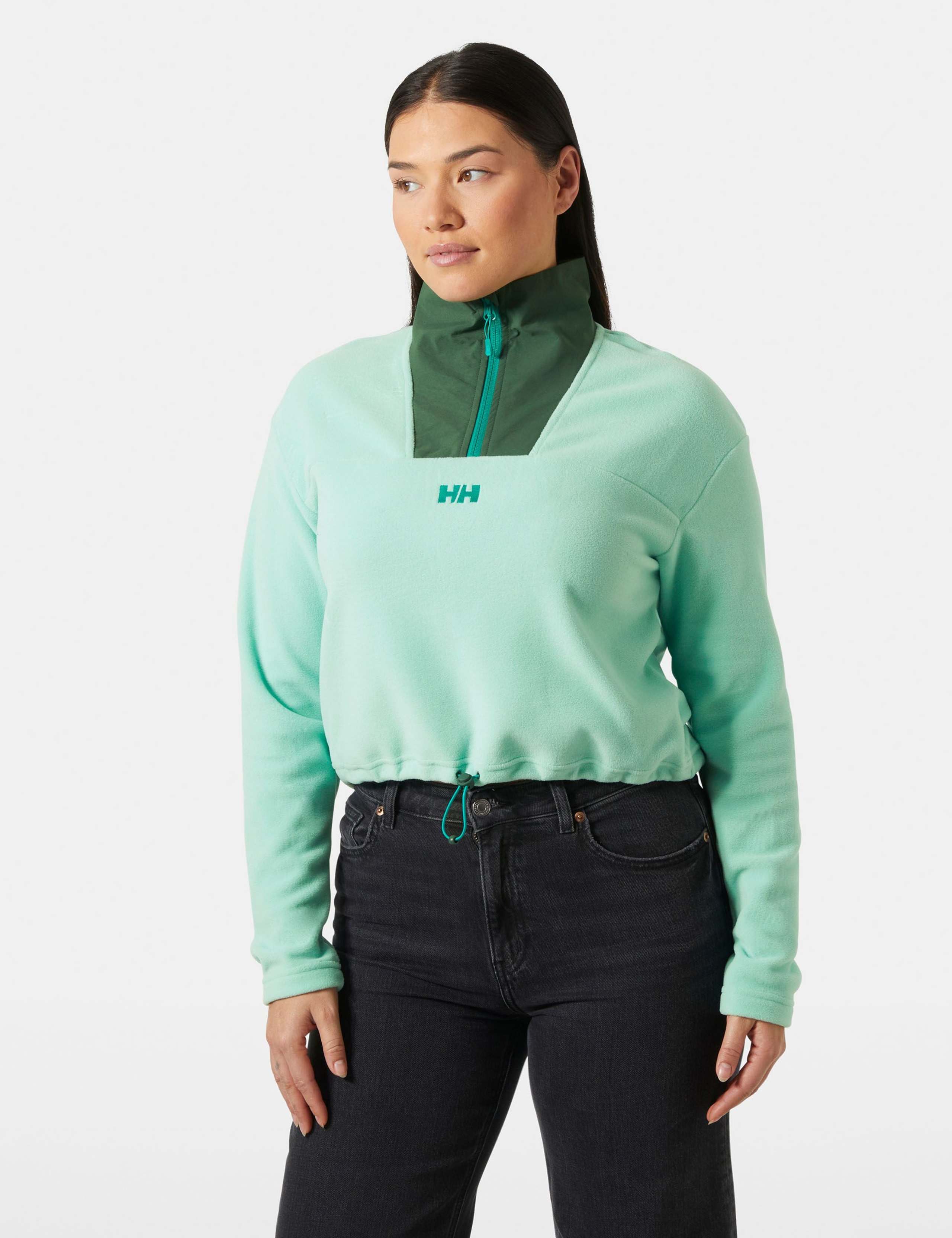 Daybreaker Cropped Fleece Jacket