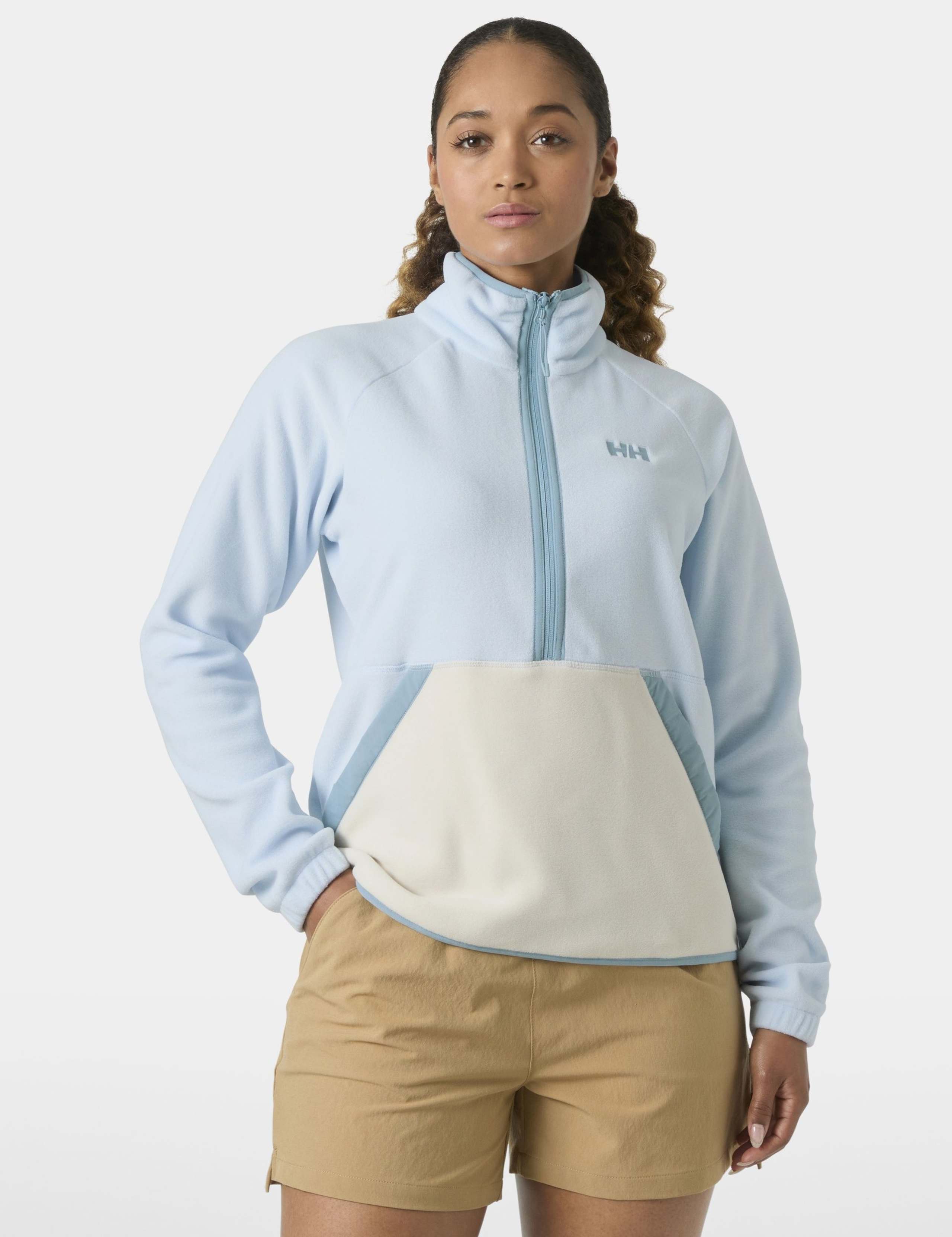Rig Fleece Funnel Neck Half Zip Sweat-shirt