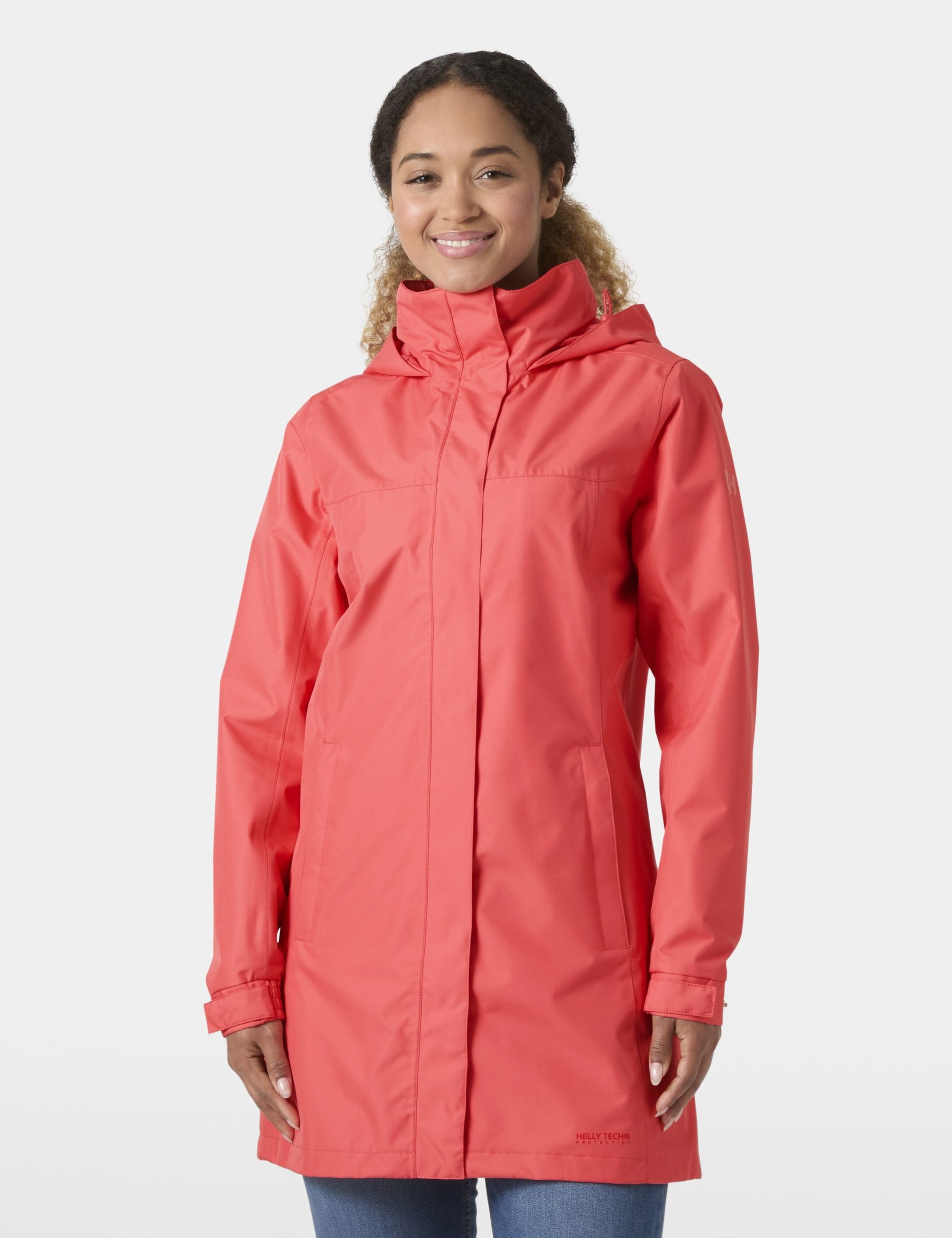 Aden Waterproof Longline Rain Jacket