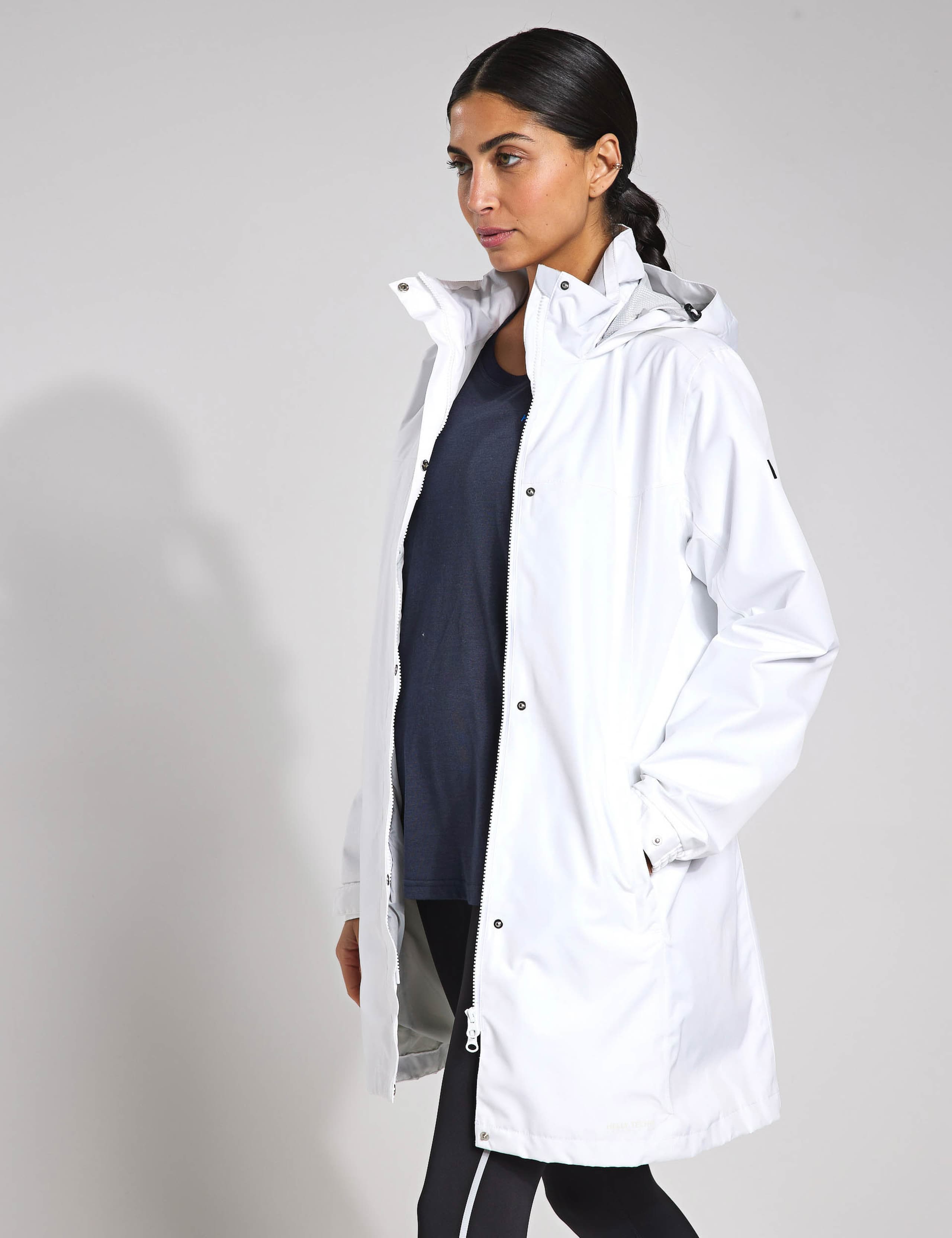 Aden Waterproof Longline Rain Jacket