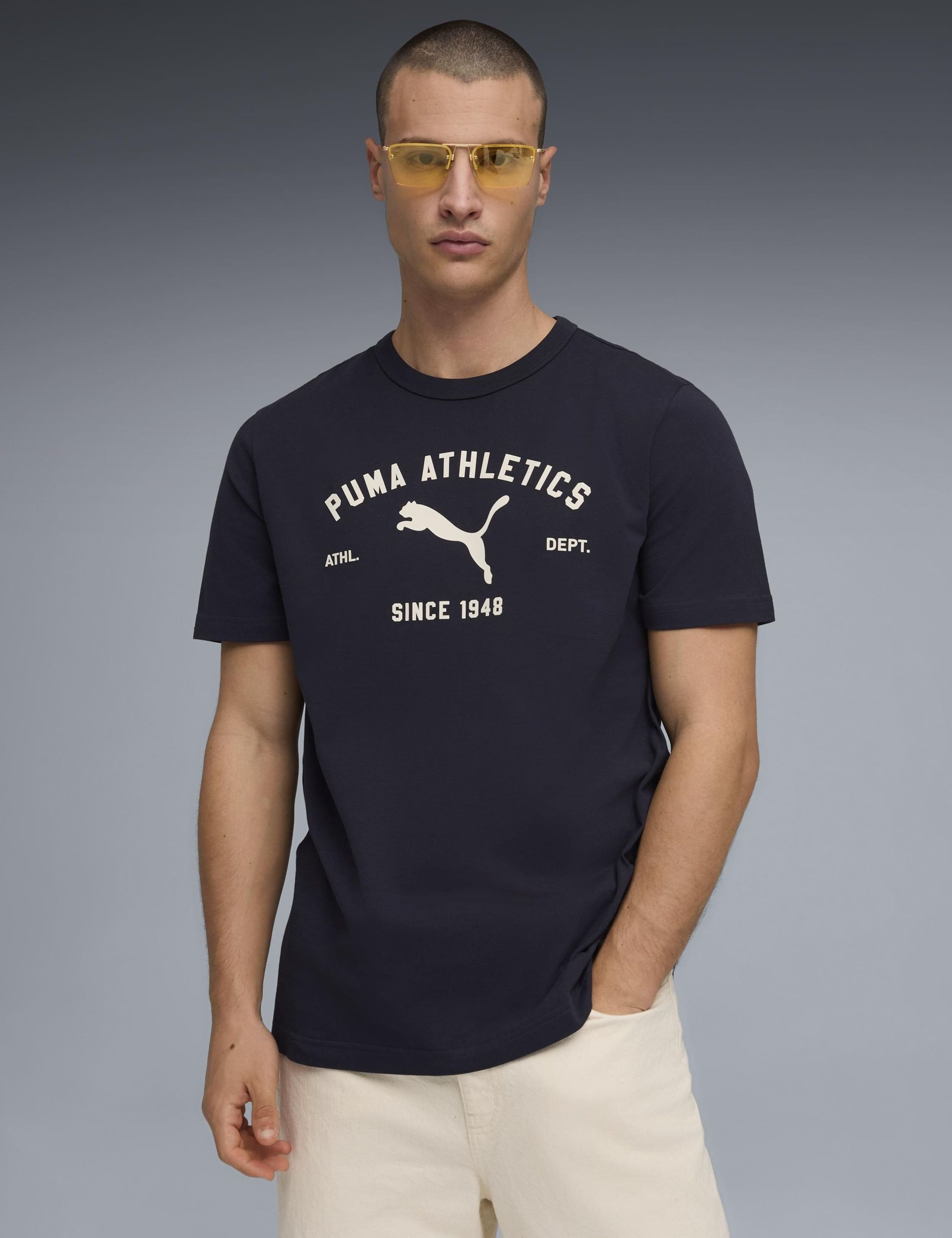 Class Pure Cotton Crew Neck Graphic T-Shirt