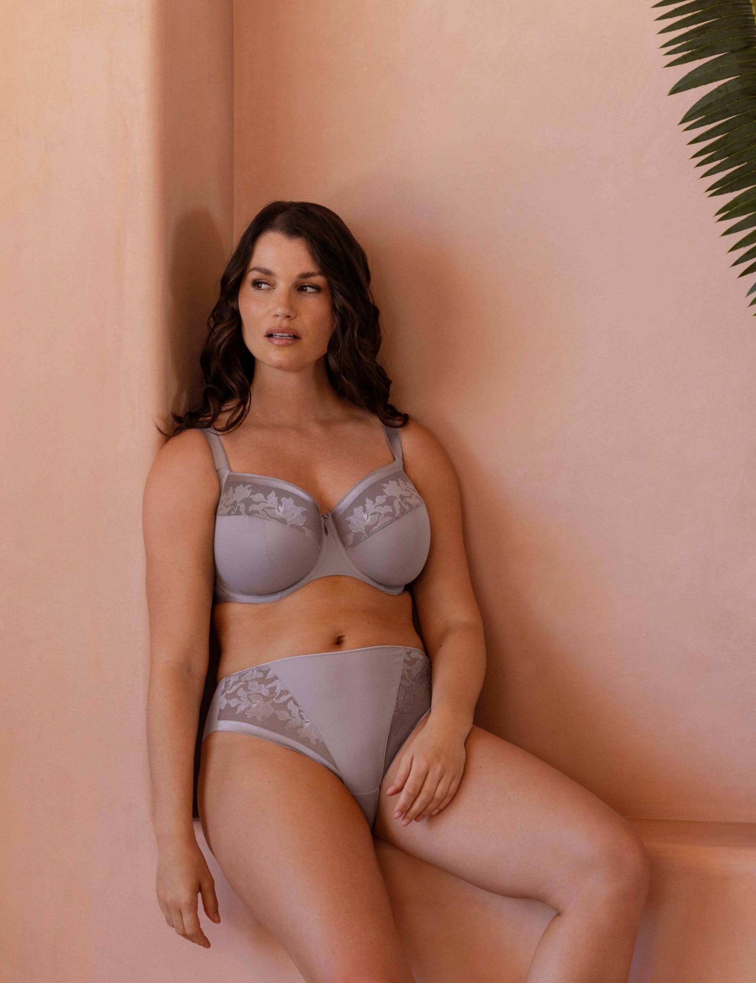 Illusion Wired Side Support Bra D-J