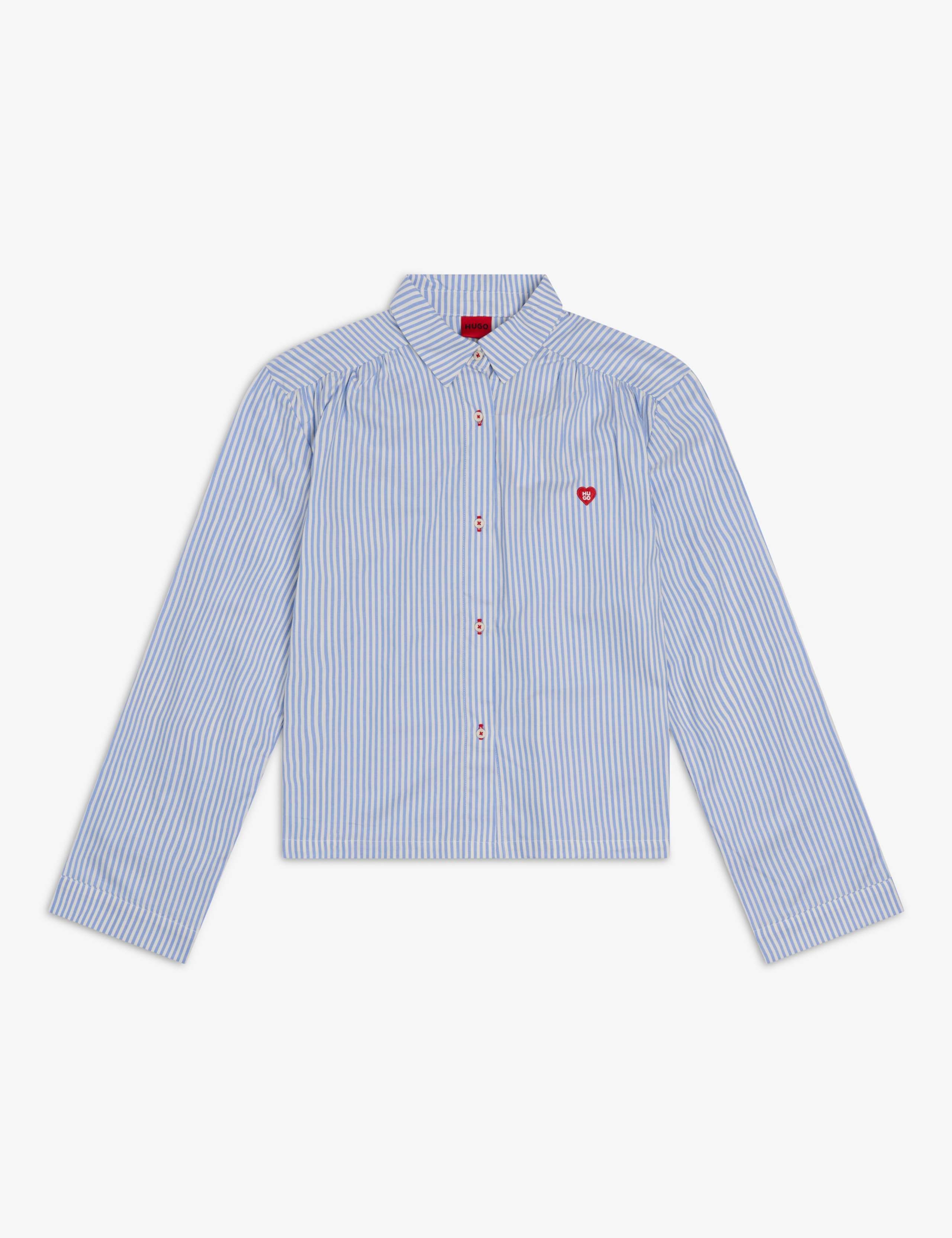 Cotton Rich Striped Pyjama Top