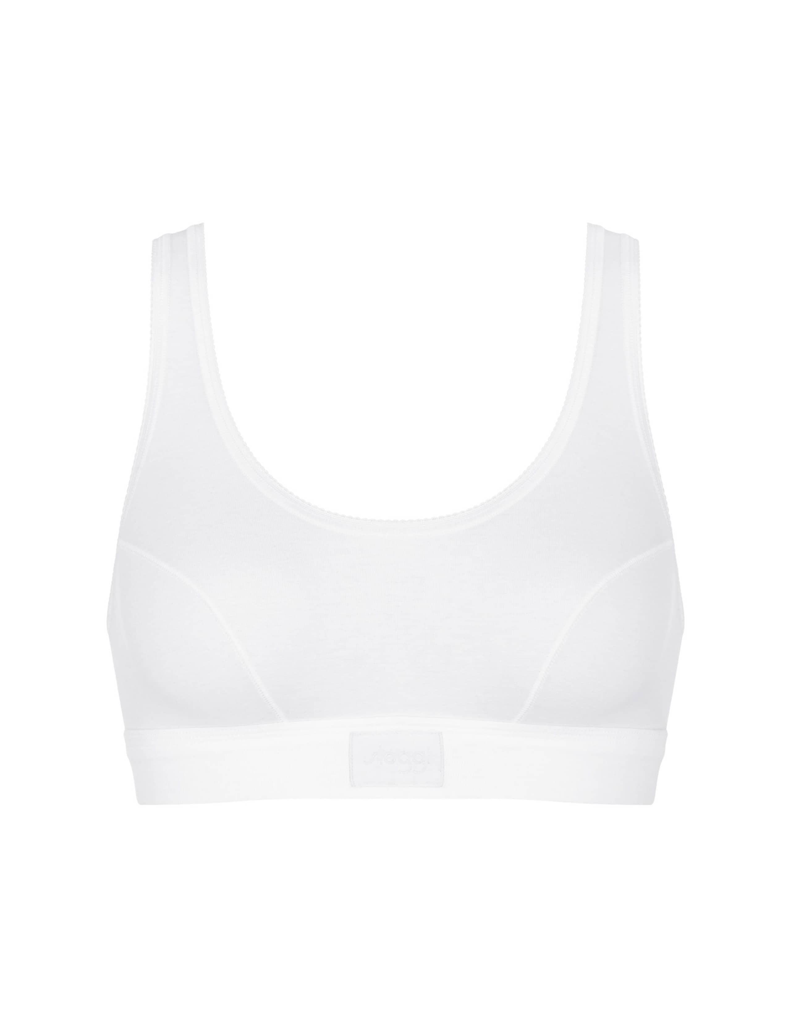 Double Comfort Cotton Rich Non- Wired Crop Top