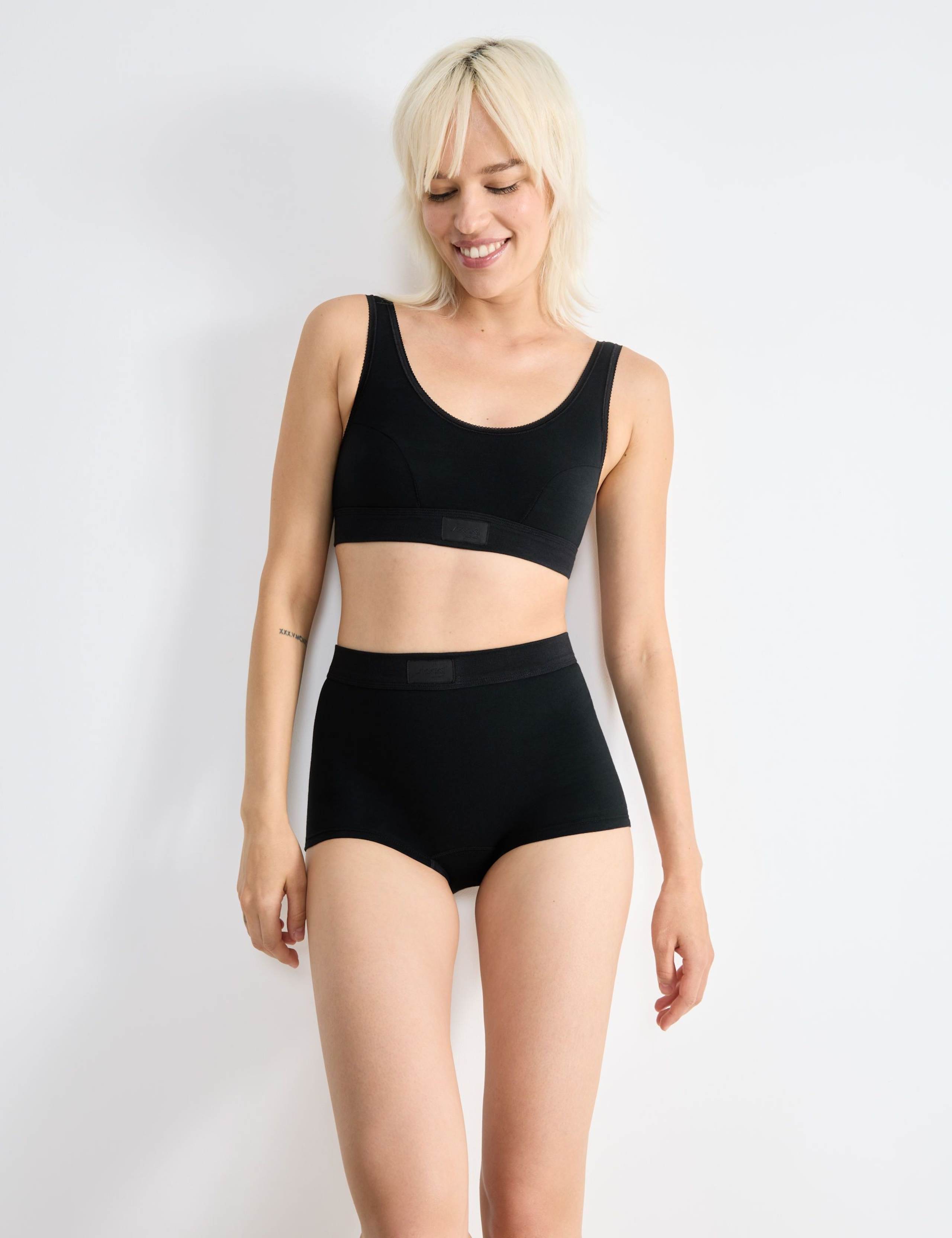 Double Comfort Cotton Rich High Rise Shorts