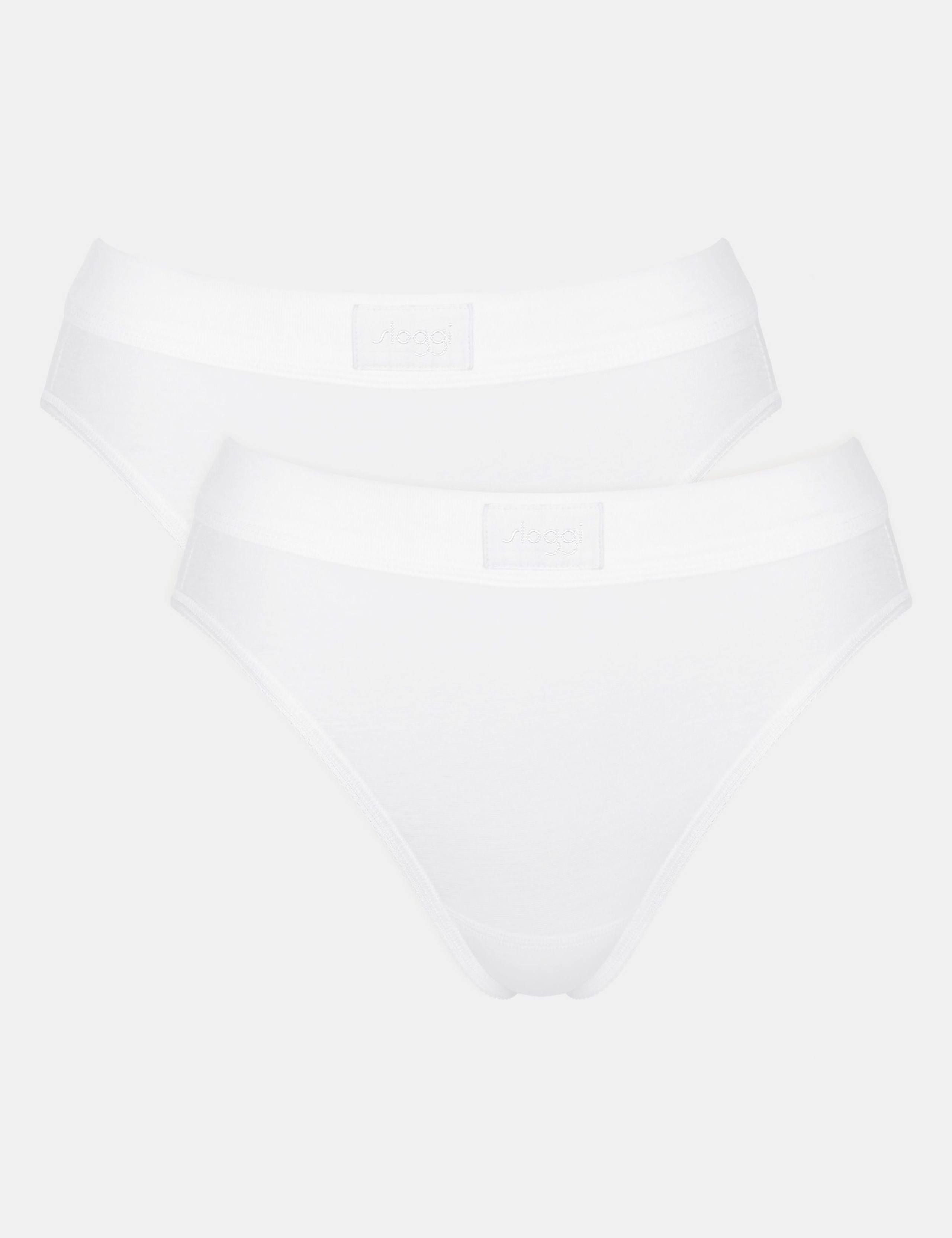 2pk Double Comfort Tai High Leg Knickers