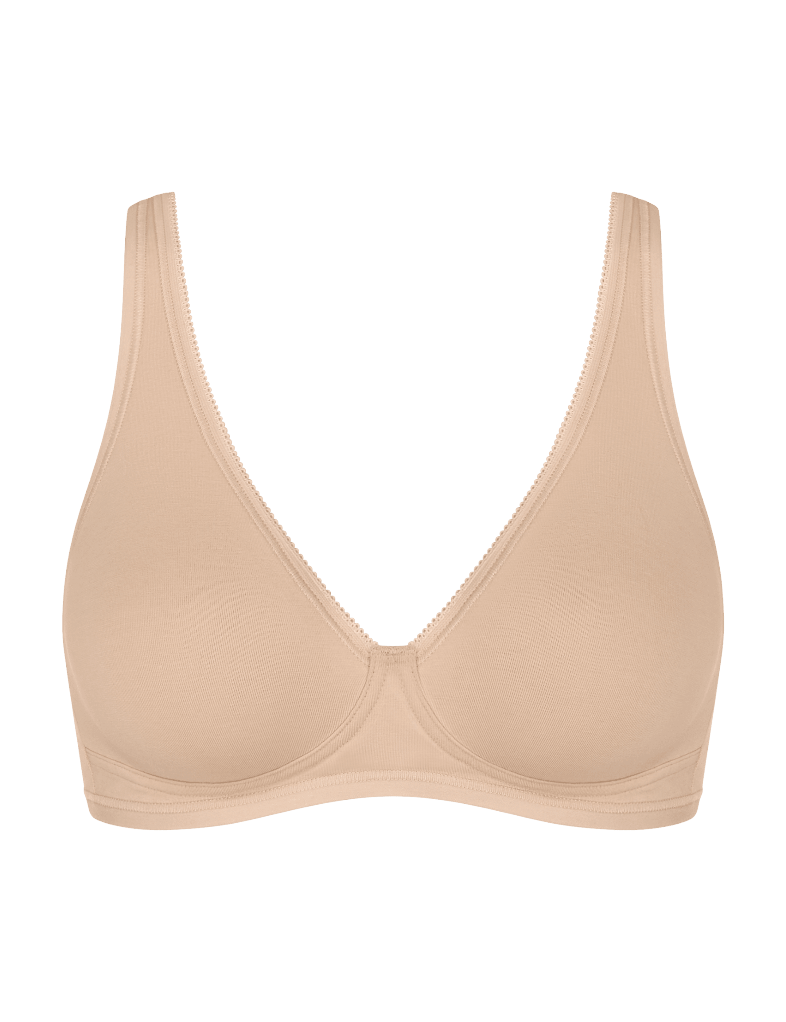 Basic+ Non Wired Cotton Full Cup Bra