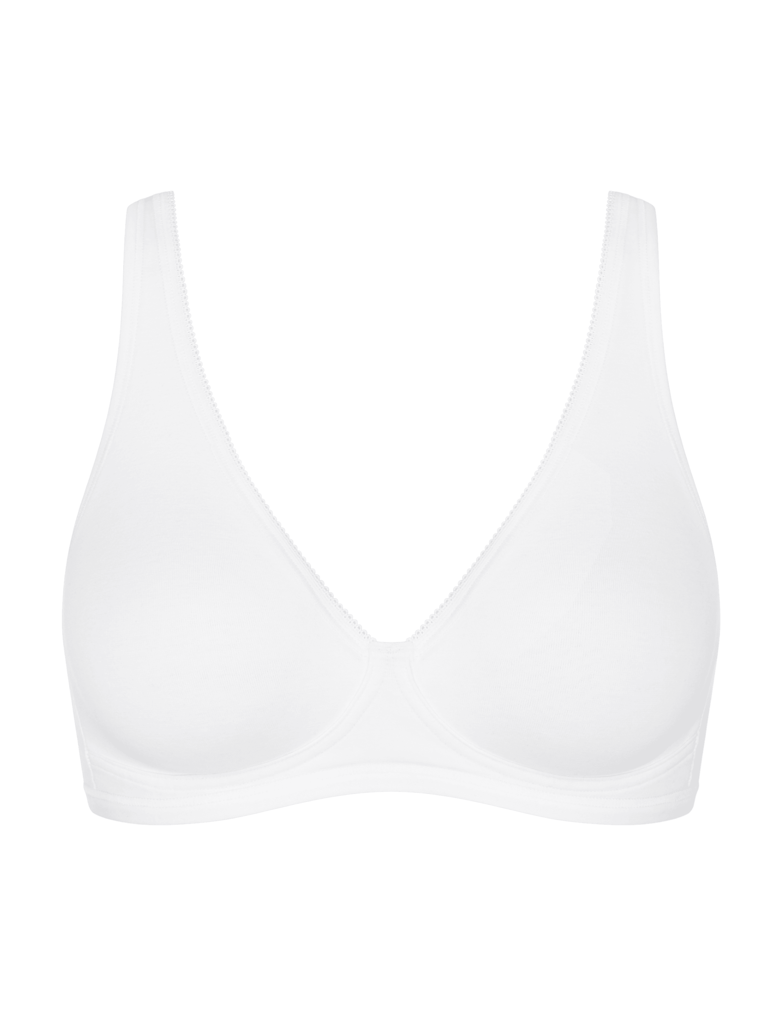 Basic+ Non Wired Cotton Full Cup Bra