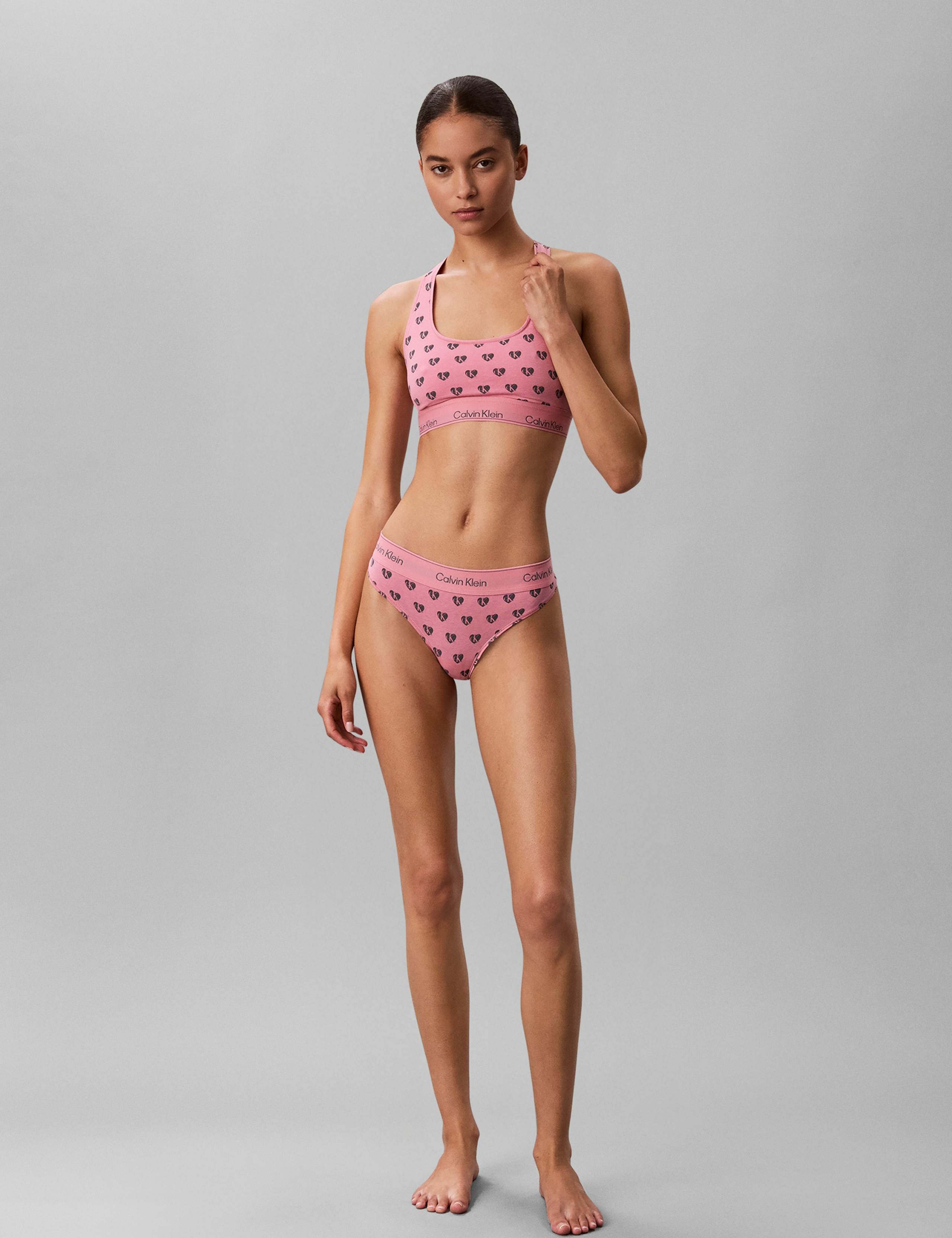 Icon Cotton Modal Printed Thong