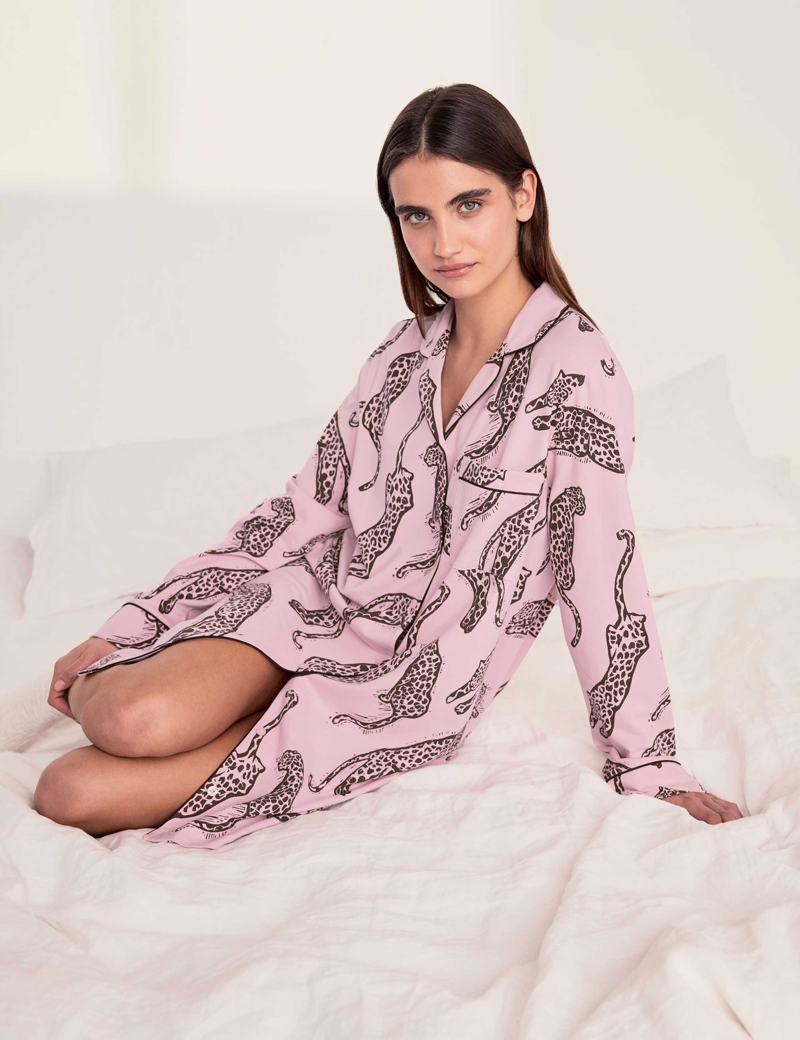 Cotton Rich Printed Nightshirt