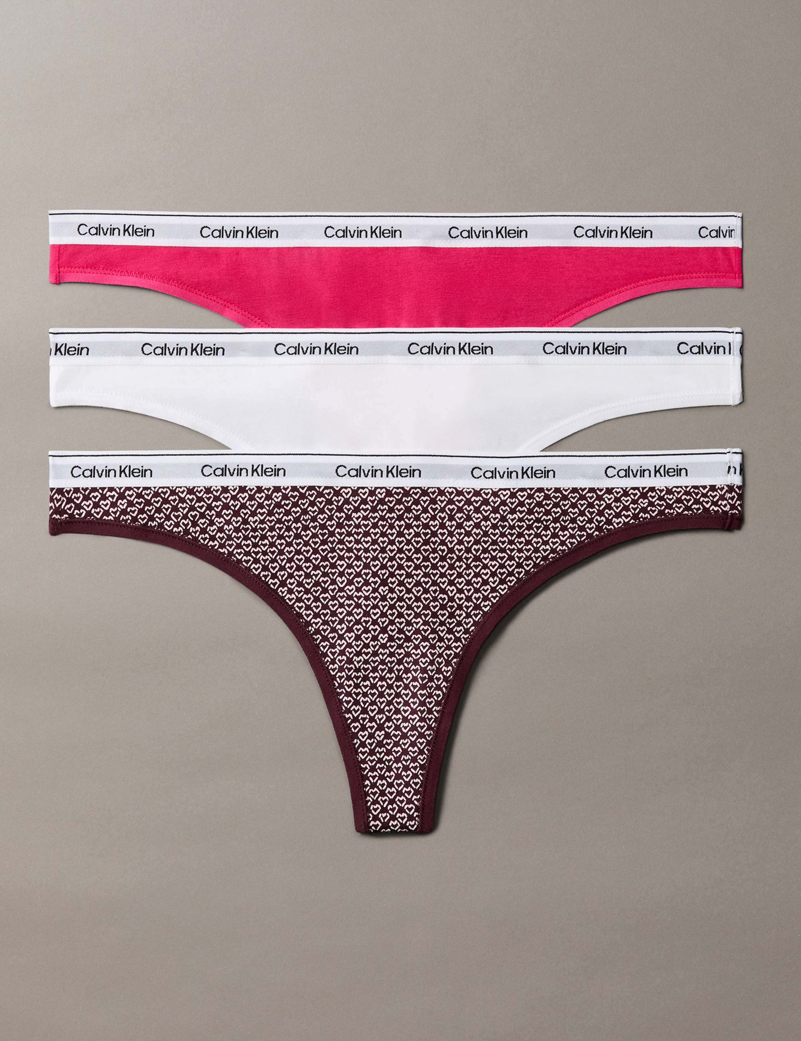 3pk Icon Logo Cotton Rich Thongs