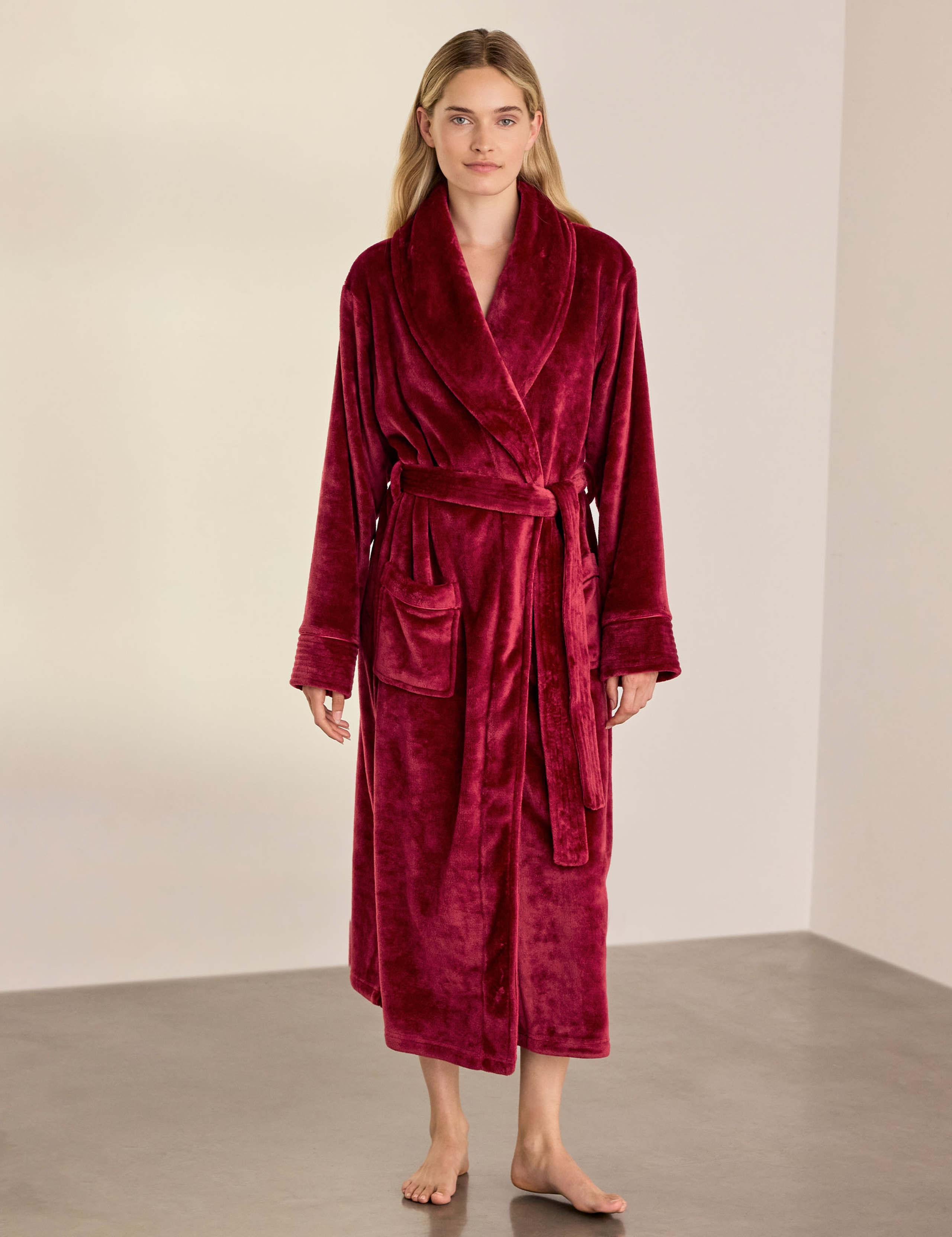 Fleece Dressing Gown