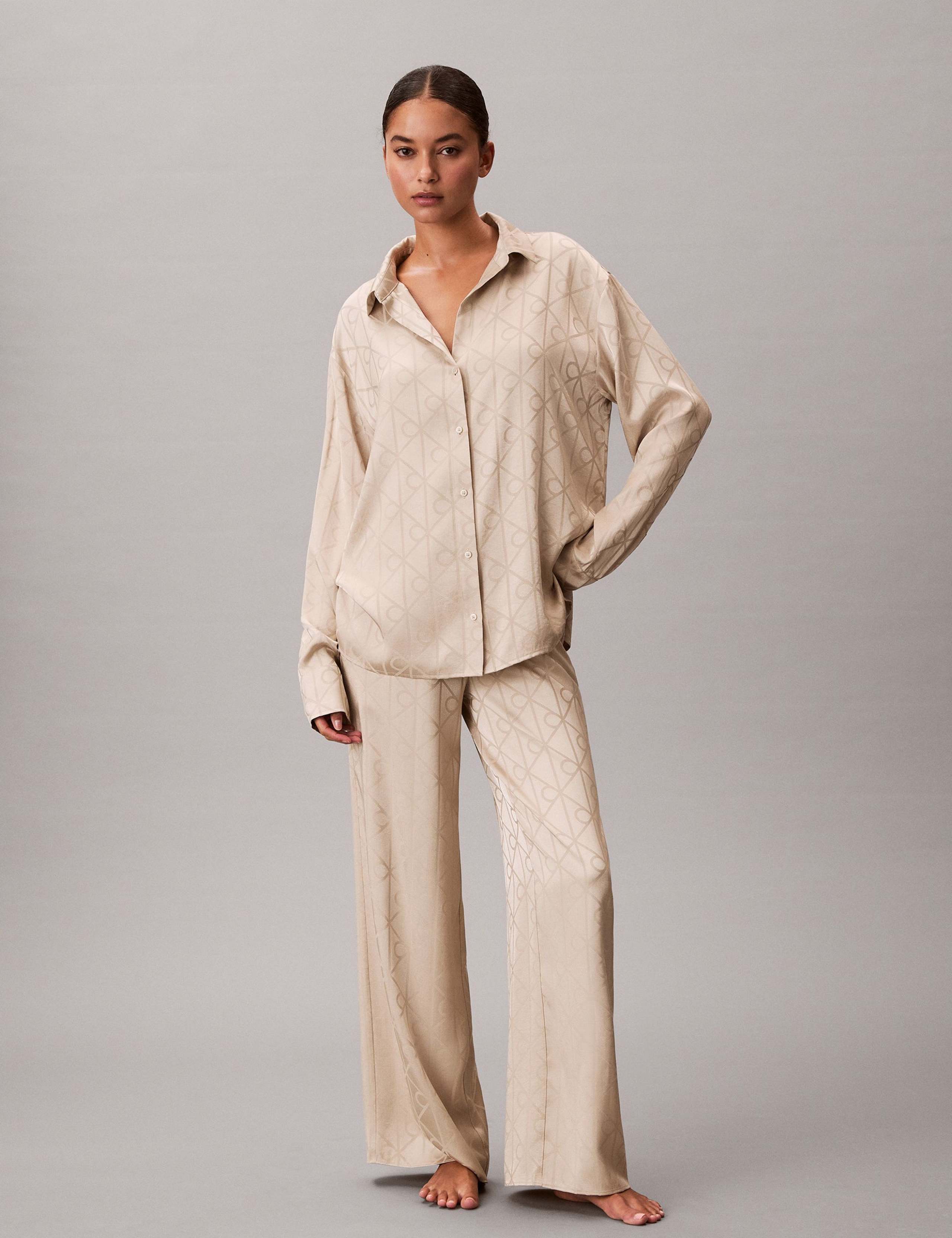 Satin Printed Pyjama Set