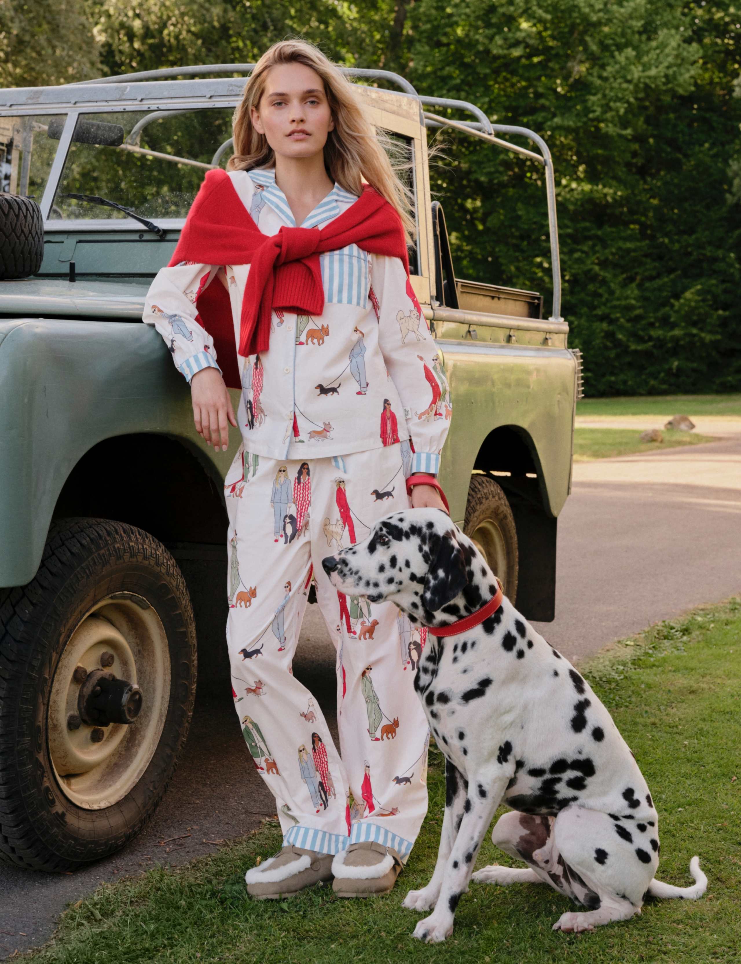 Pure Cotton Long Sleeve Two Piece Pyjamas