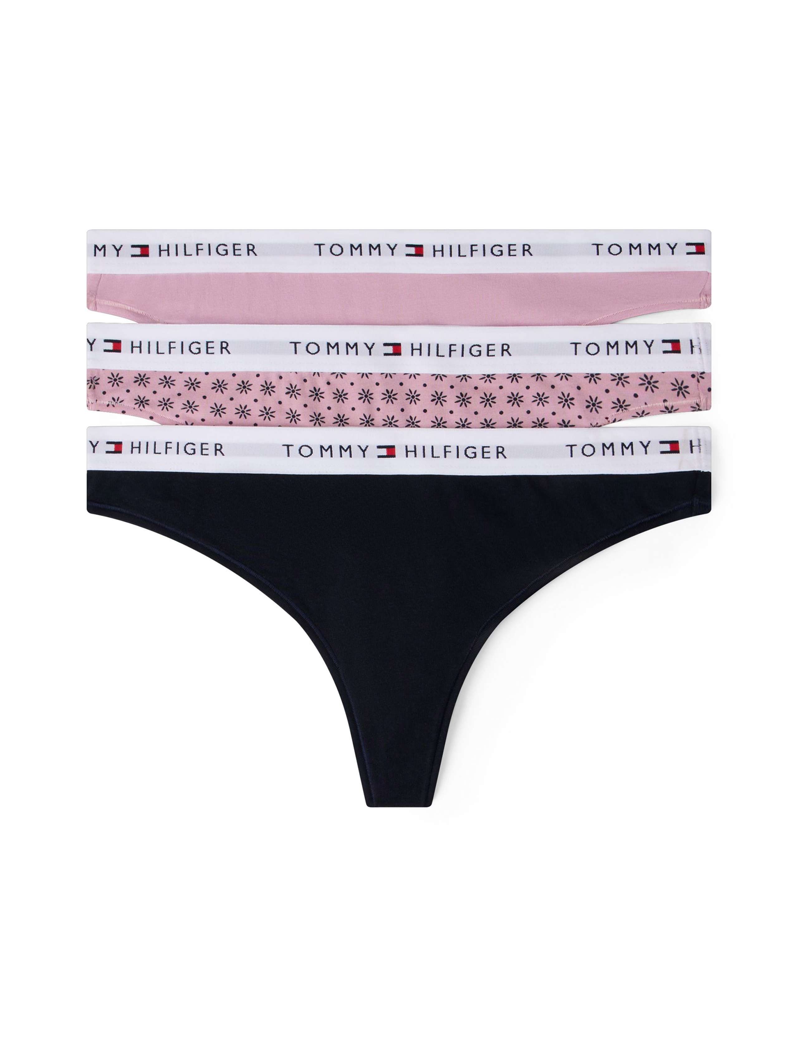 3pk Essential Cotton Rich Thongs