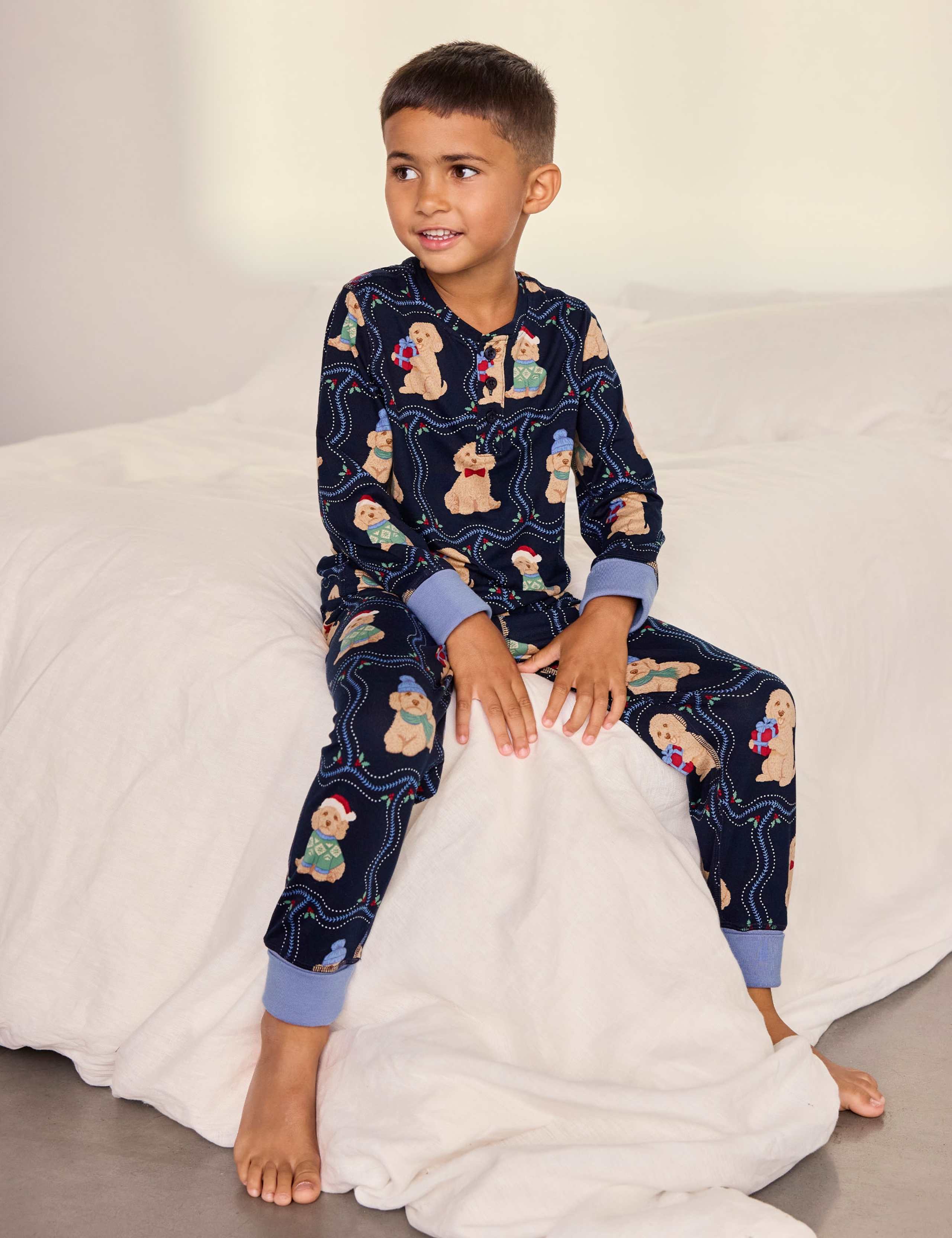 Family Christmas Dog Print
 Pyjama Set (6-16 Yrs)