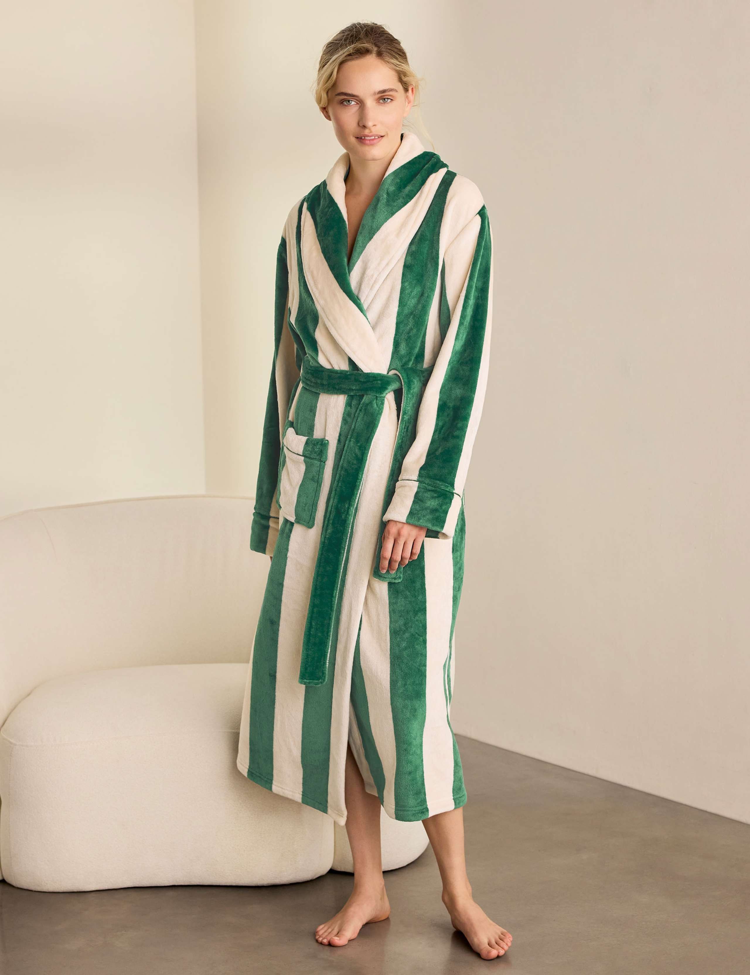 Sealskin Fleece Dressing Gown